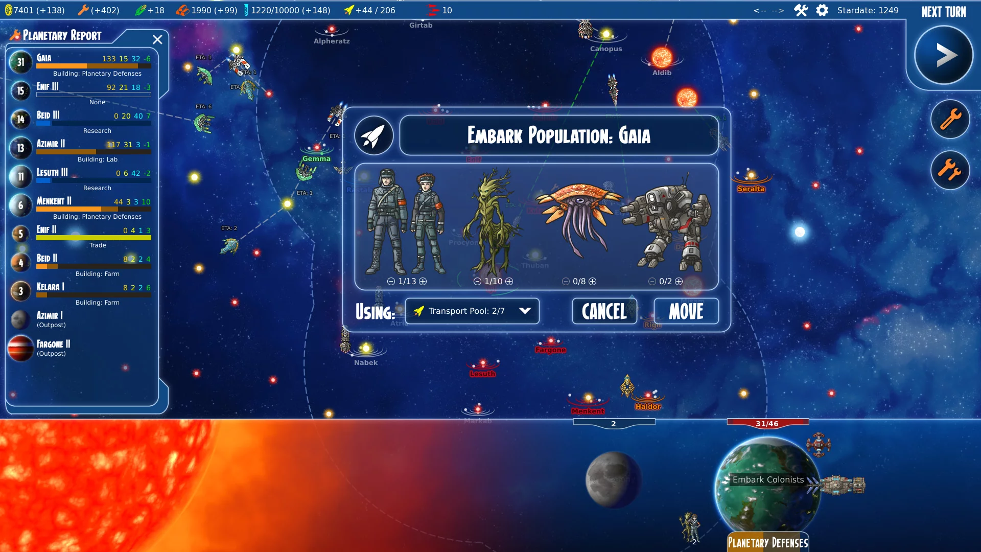 Изображение игры: Stars in Shadow