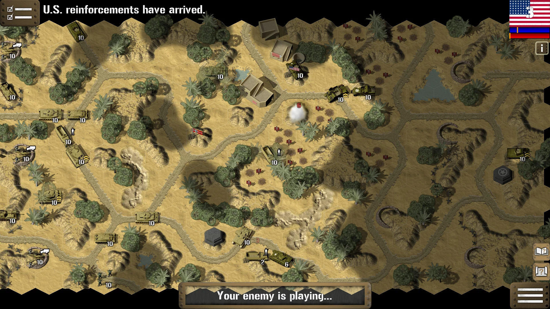 Изображение игры: Tank Battle: North Africa