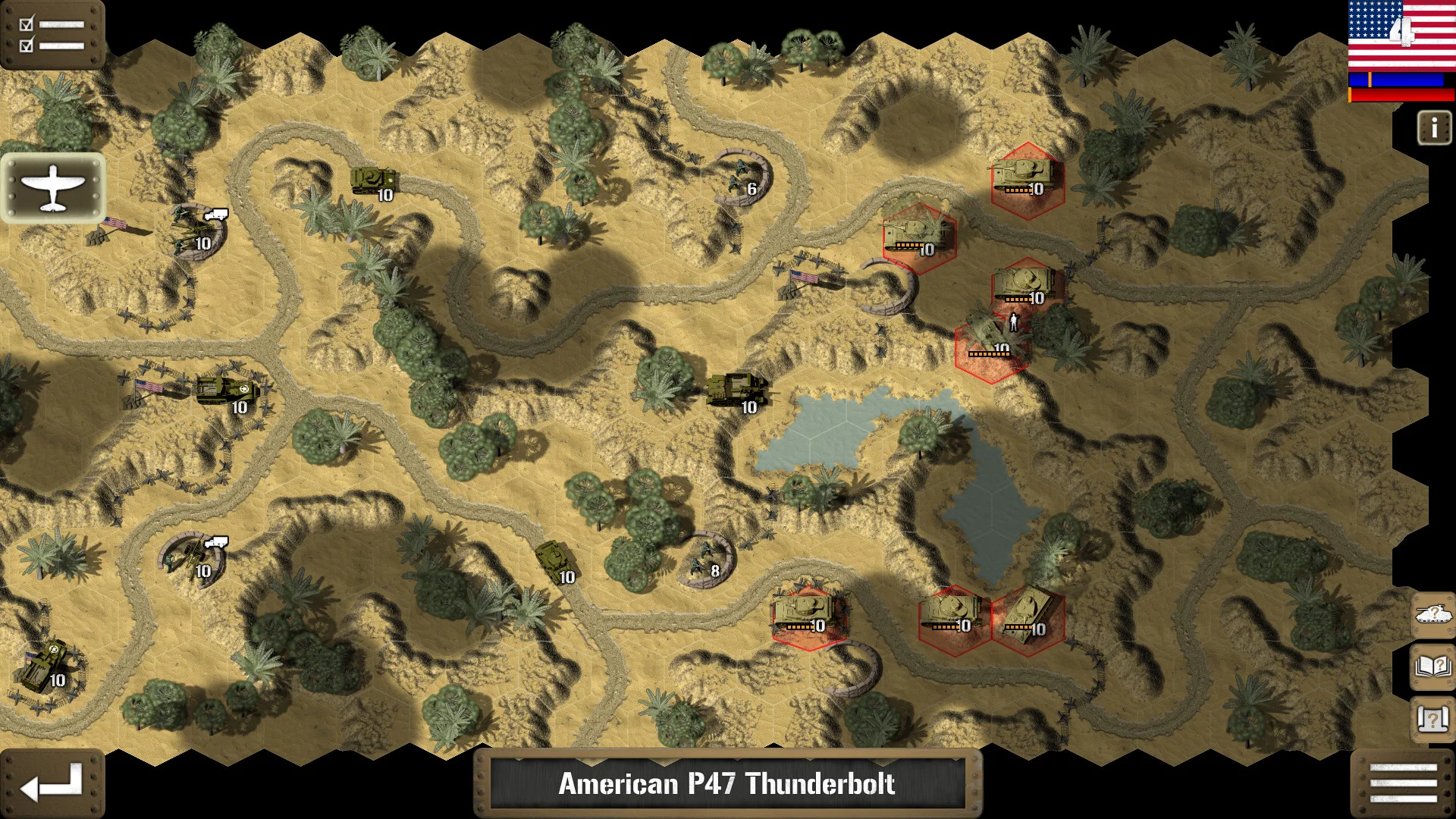 Изображение игры: Tank Battle: North Africa