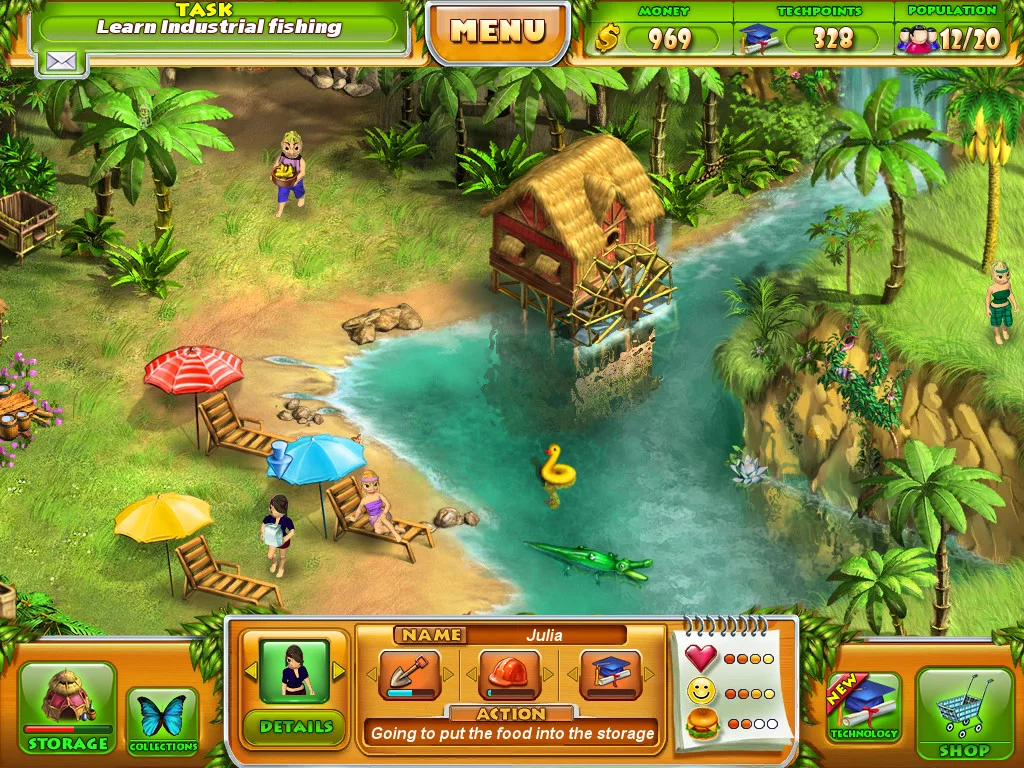 Изображение игры: Farm Tribe