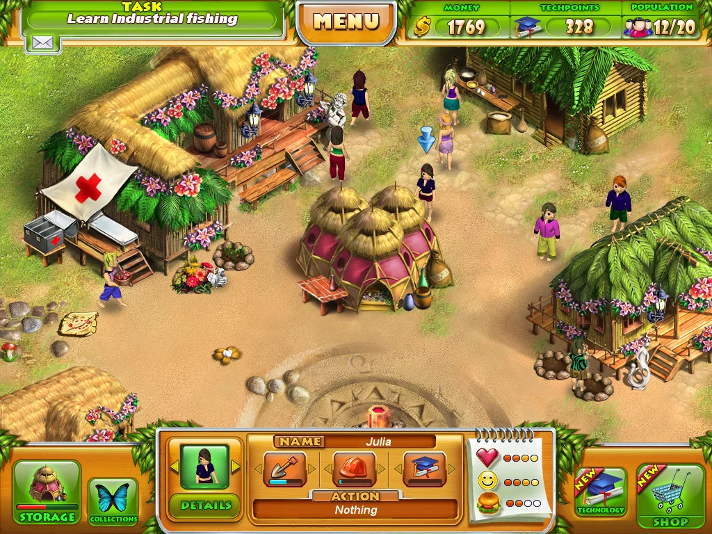 Изображение игры: Farm Tribe