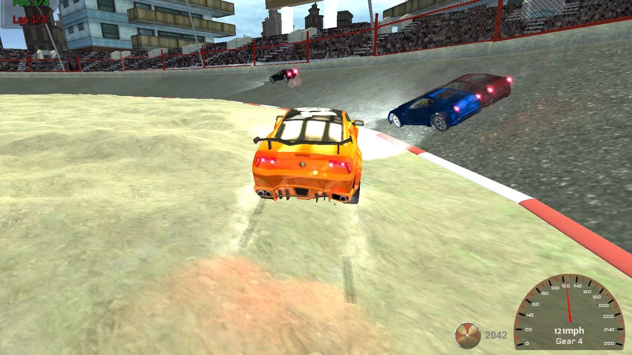 Изображение игры: Race & Destroy