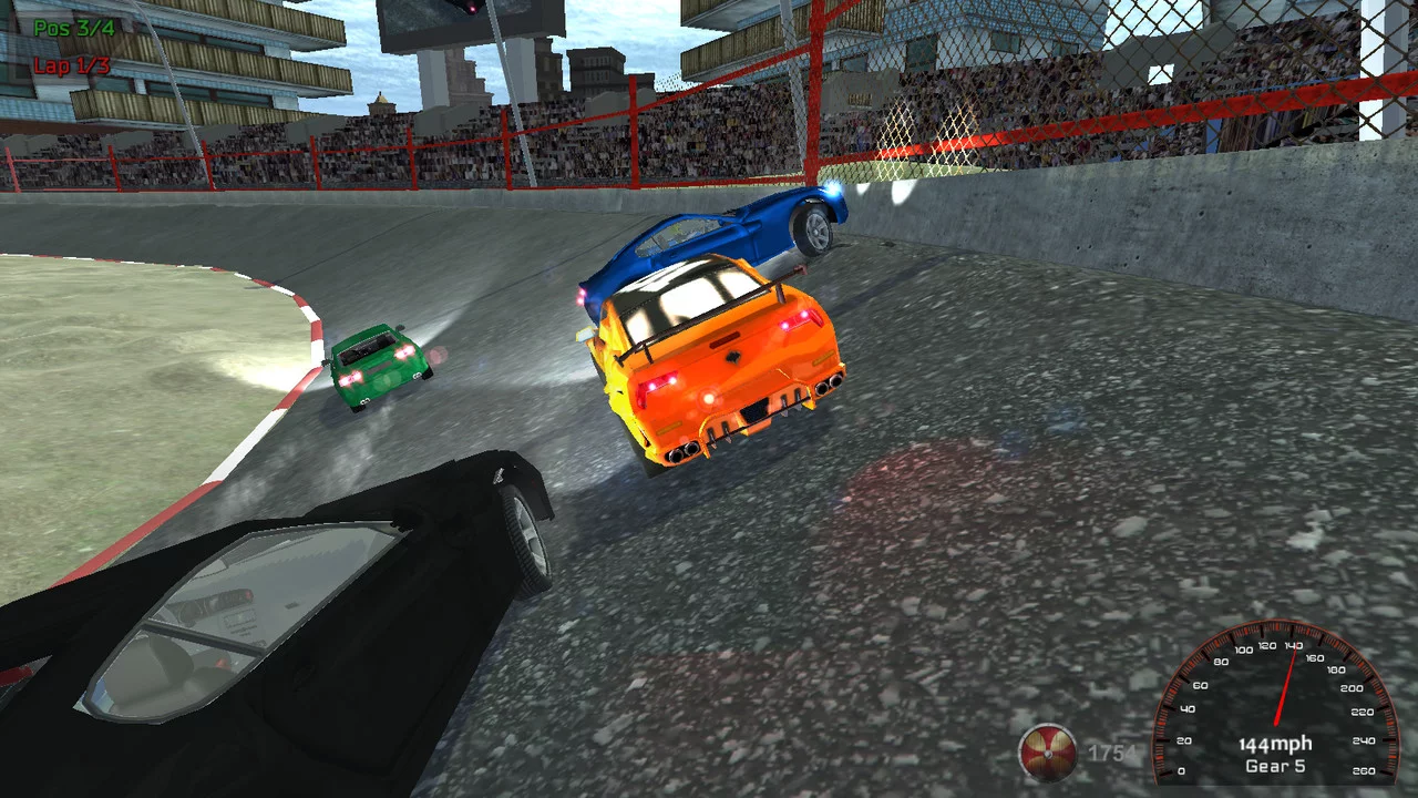 Изображение игры: Race & Destroy