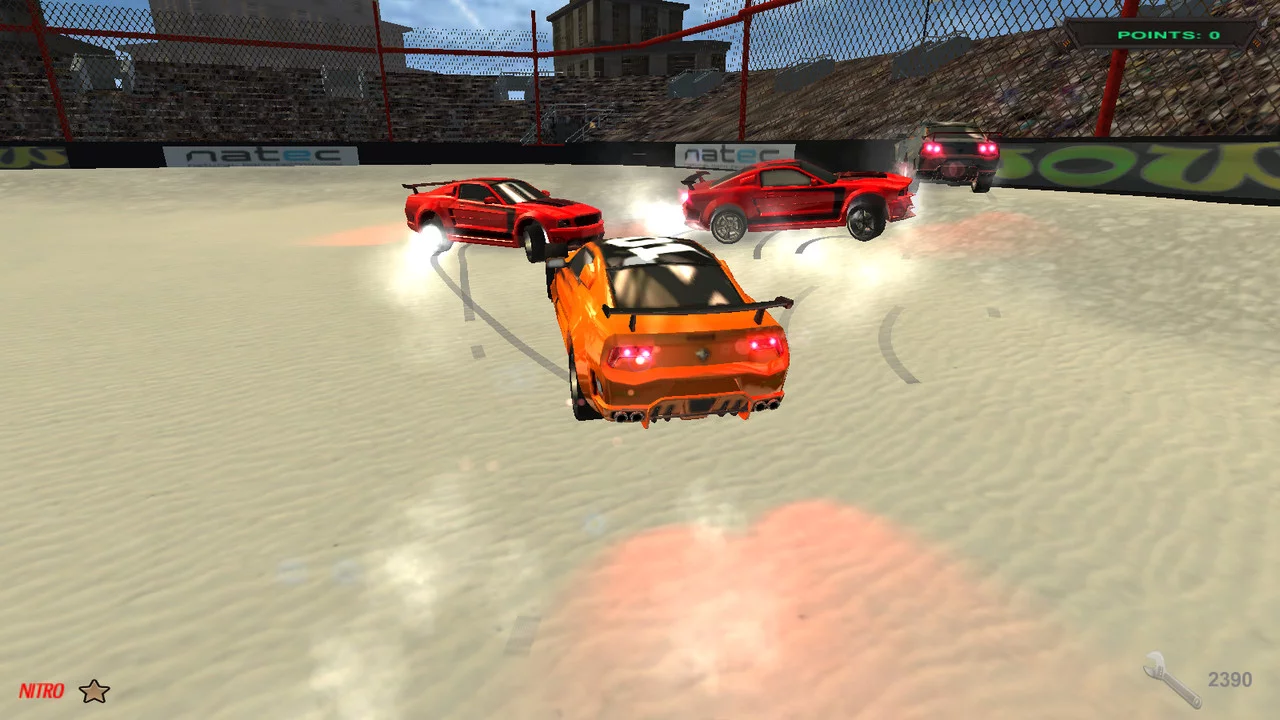 Изображение игры: Race & Destroy