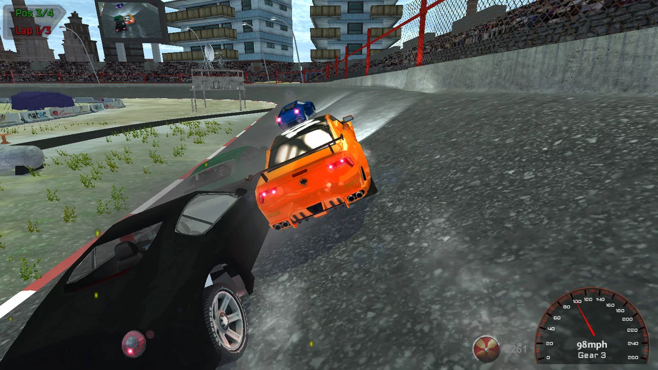 Изображение игры: Race & Destroy