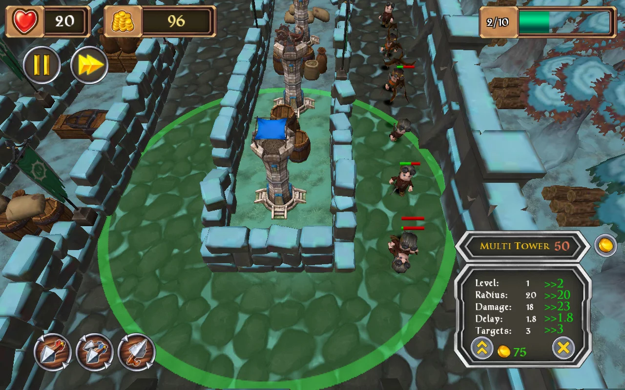 Изображение игры: King's Guard TD