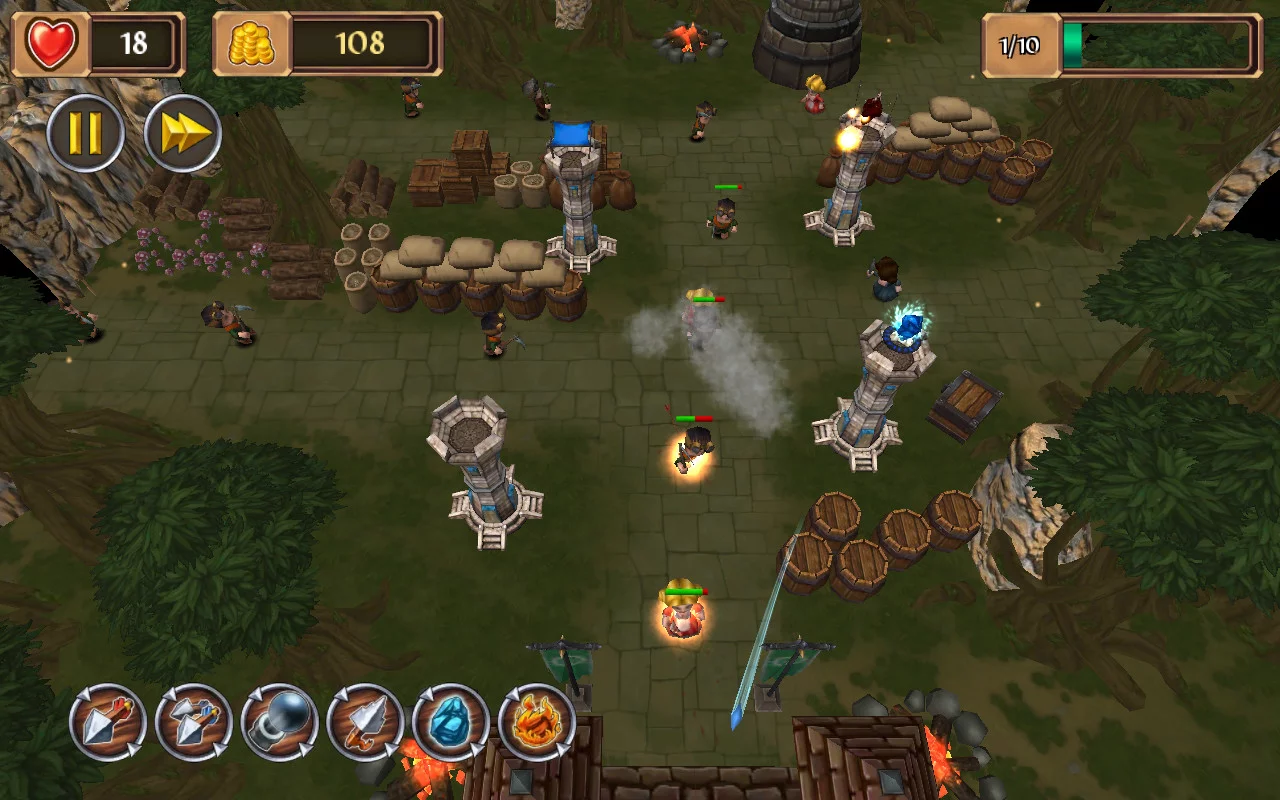 Изображение игры: King's Guard TD