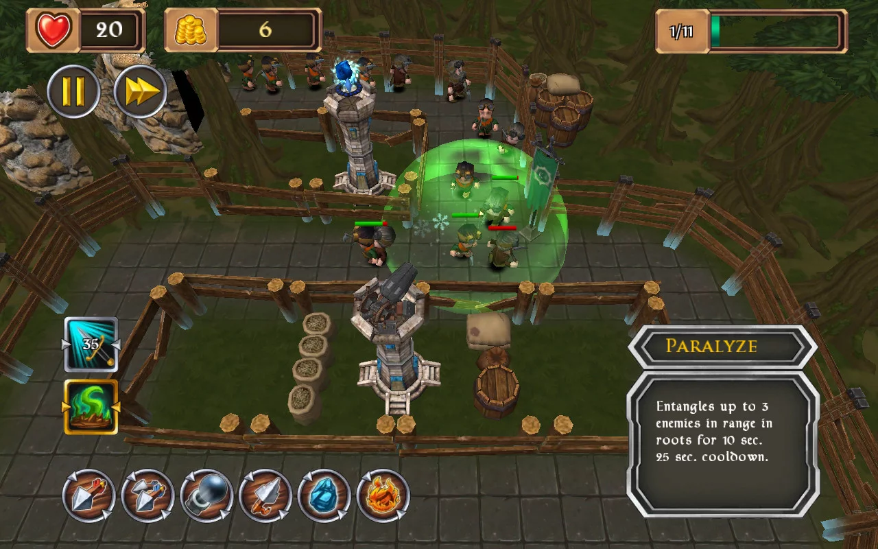 Изображение игры: King's Guard TD