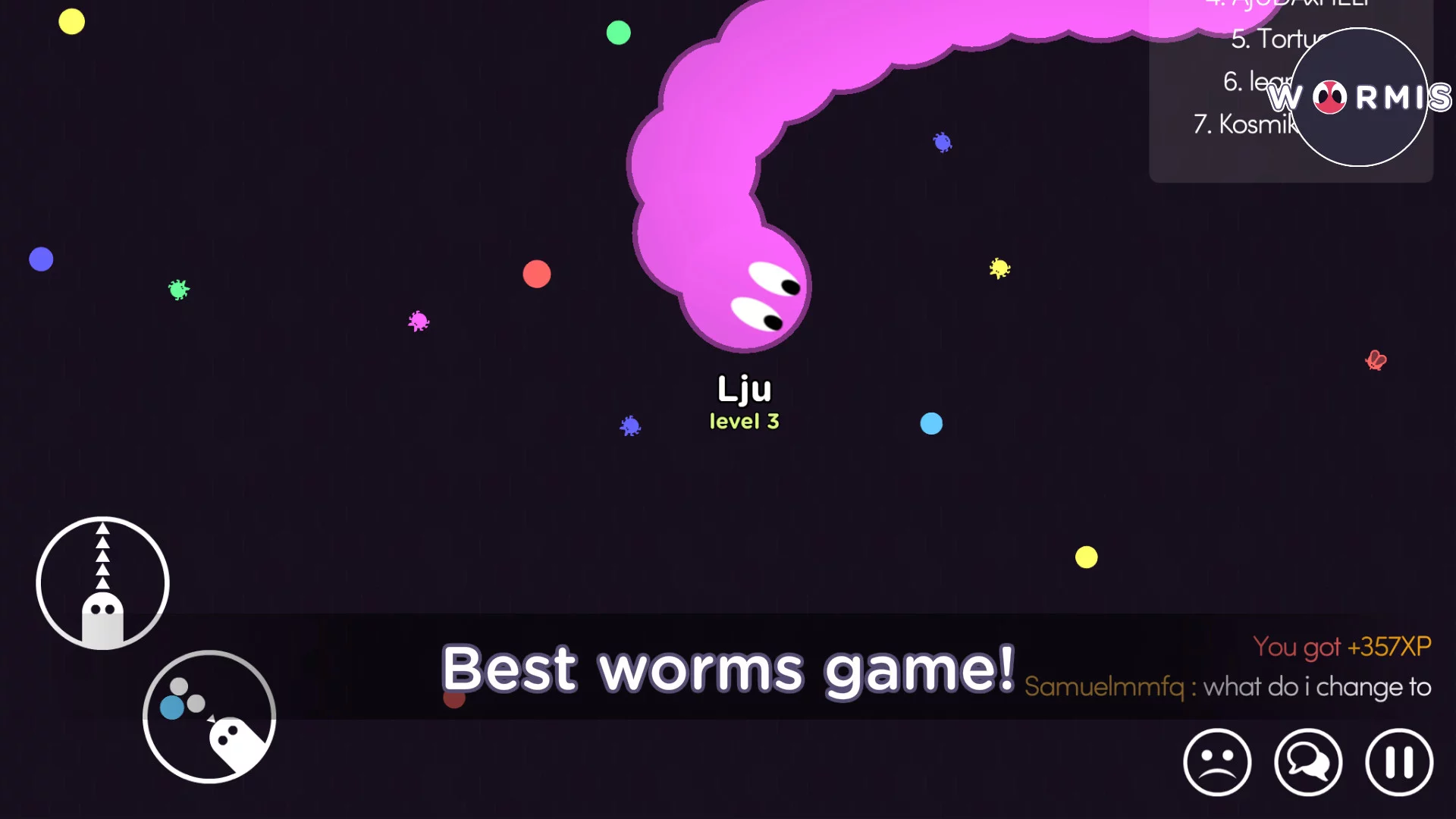 Изображение игры: Worm.is: The Game