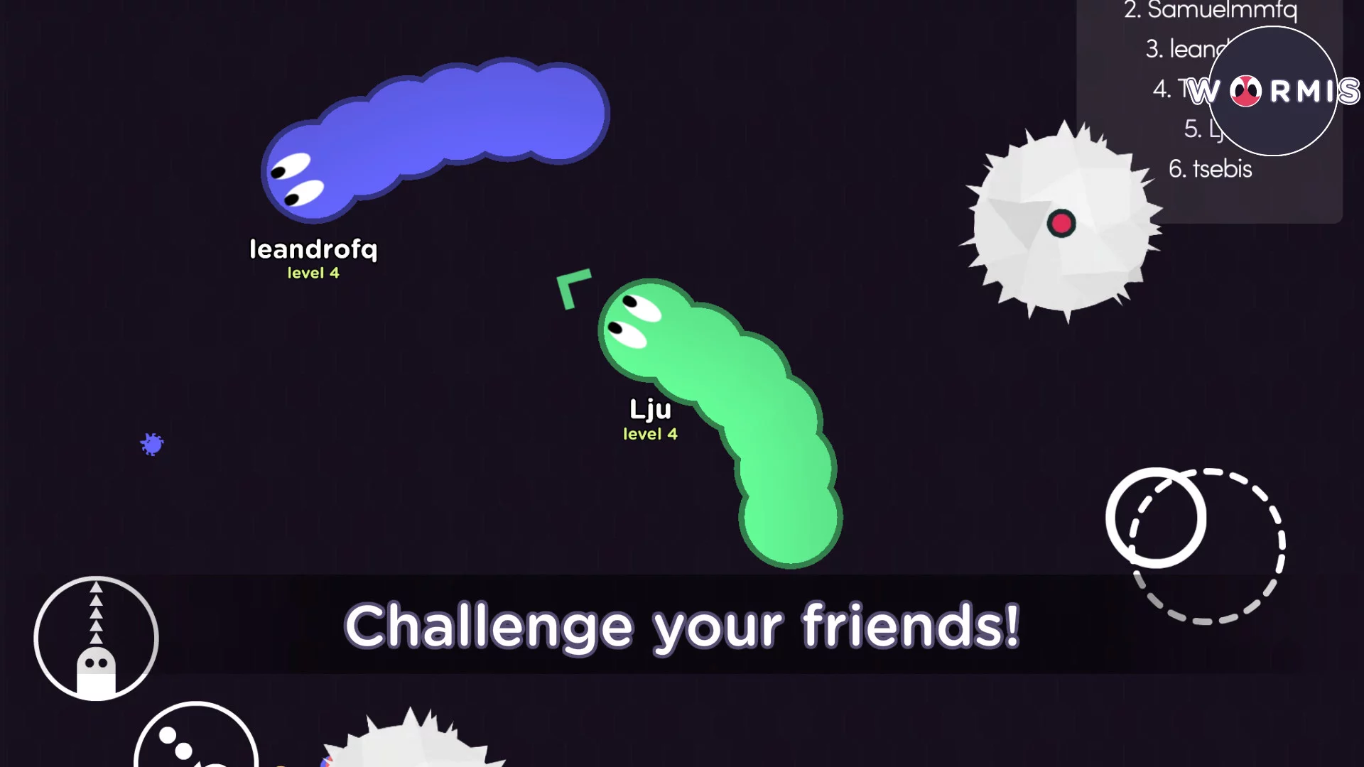 Изображение игры: Worm.is: The Game