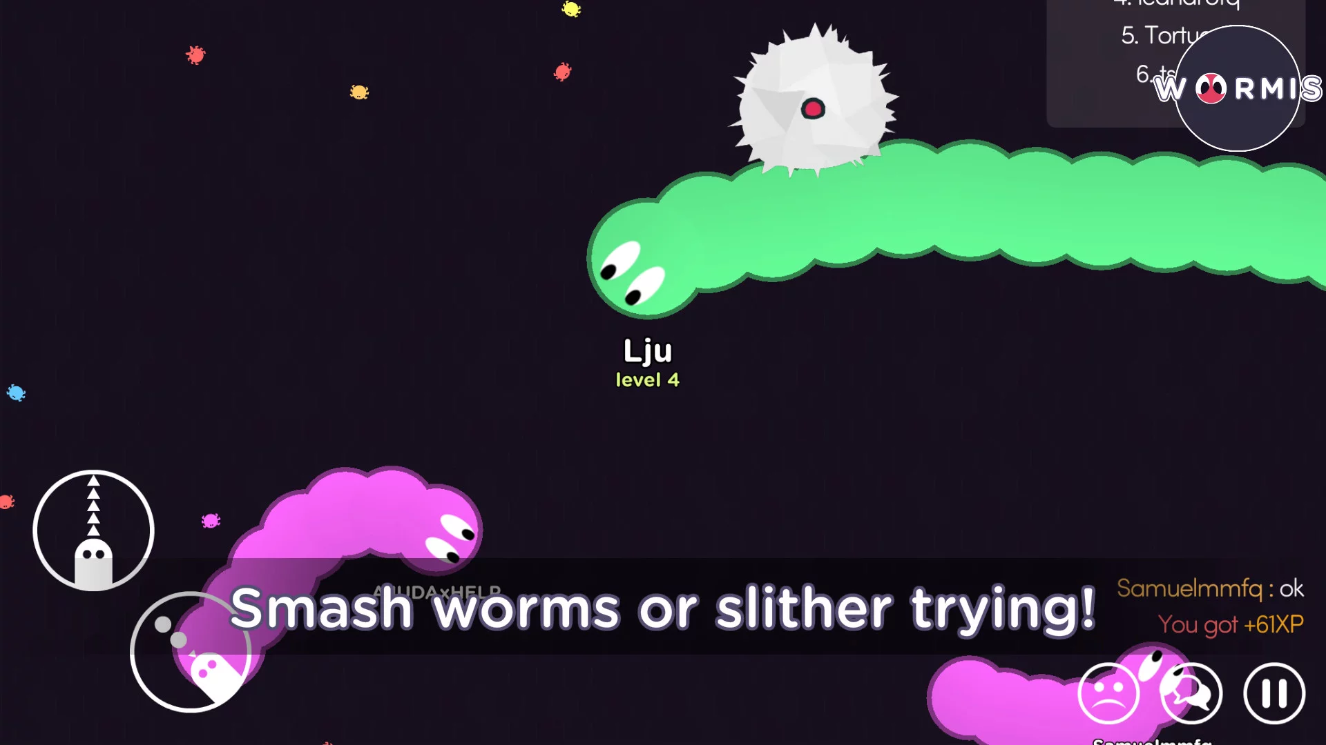 Изображение игры: Worm.is: The Game