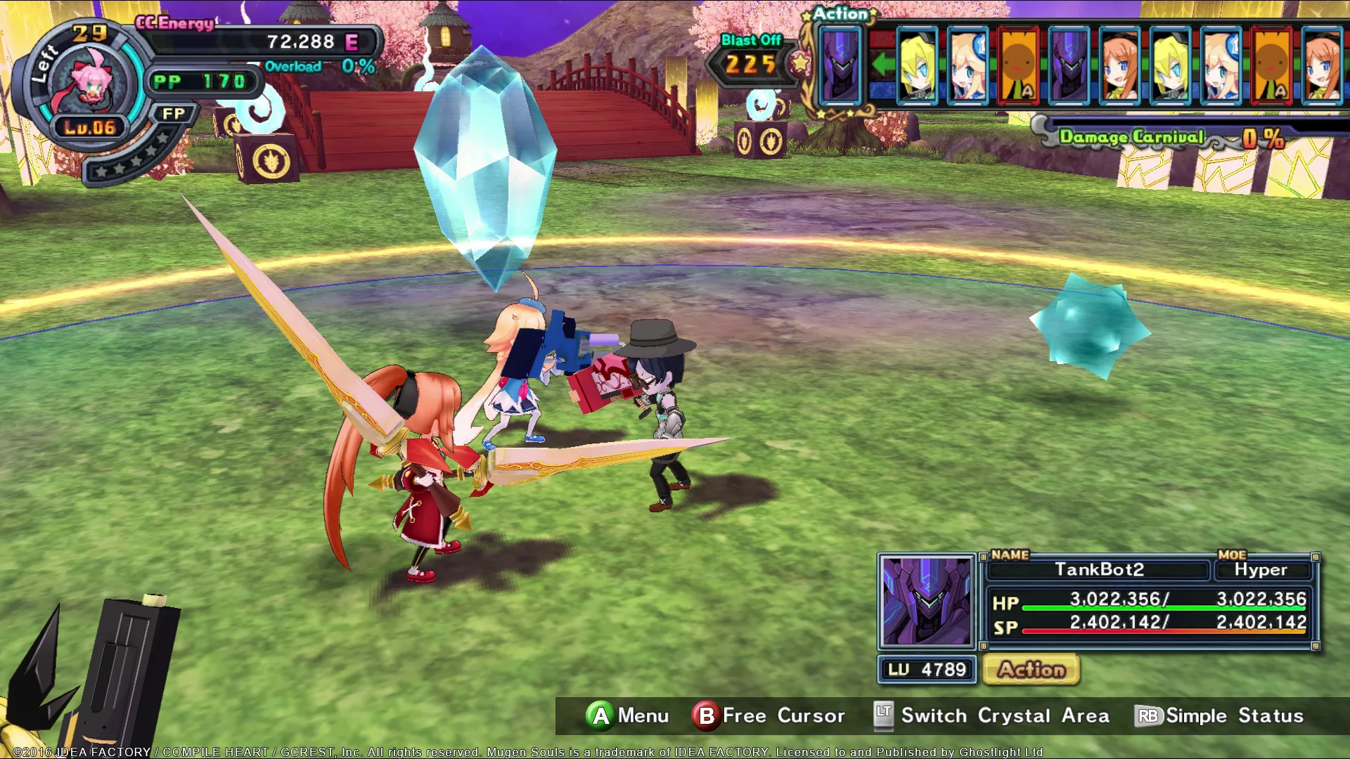 Изображение игры: Mugen Souls Z