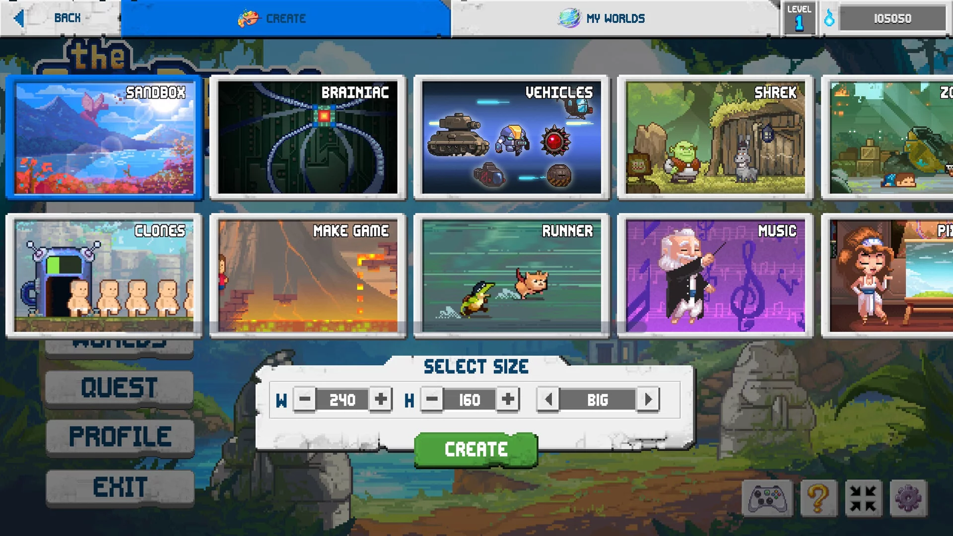 Изображение игры: The Sandbox Evolution - Craft a 2D Pixel Universe!