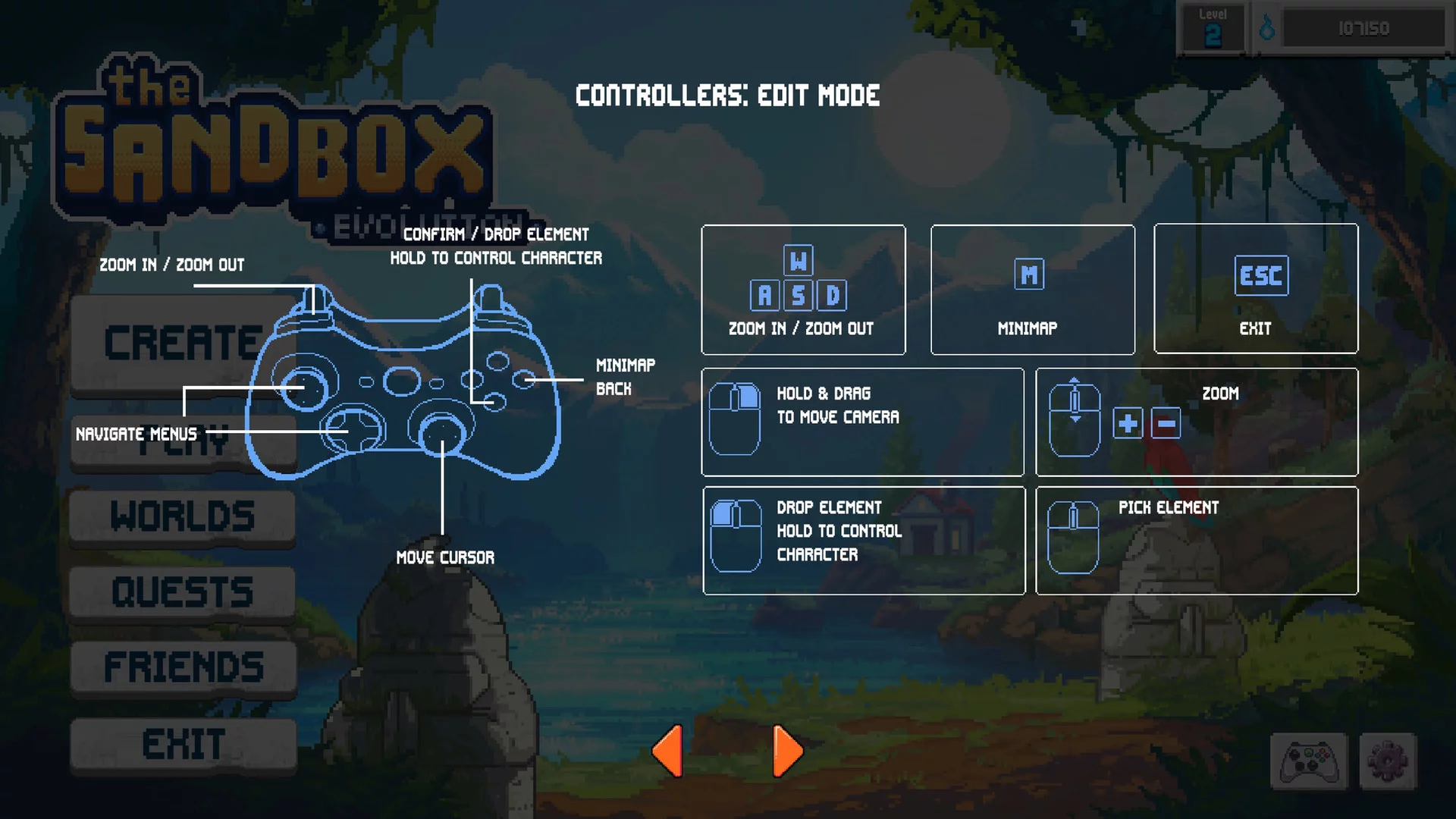 Изображение игры: The Sandbox Evolution - Craft a 2D Pixel Universe!