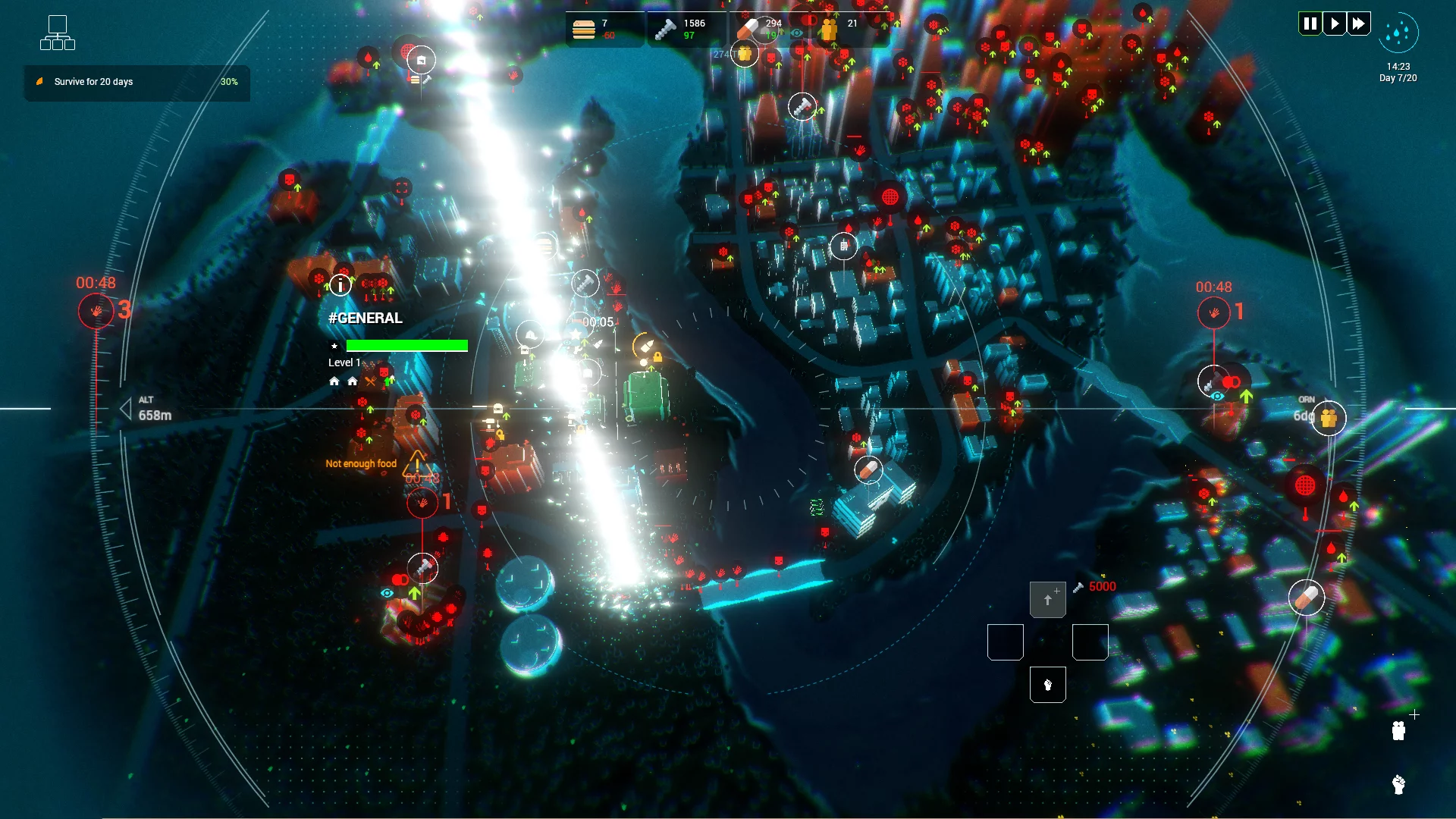 Изображение игры: Zombie City Defense 2
