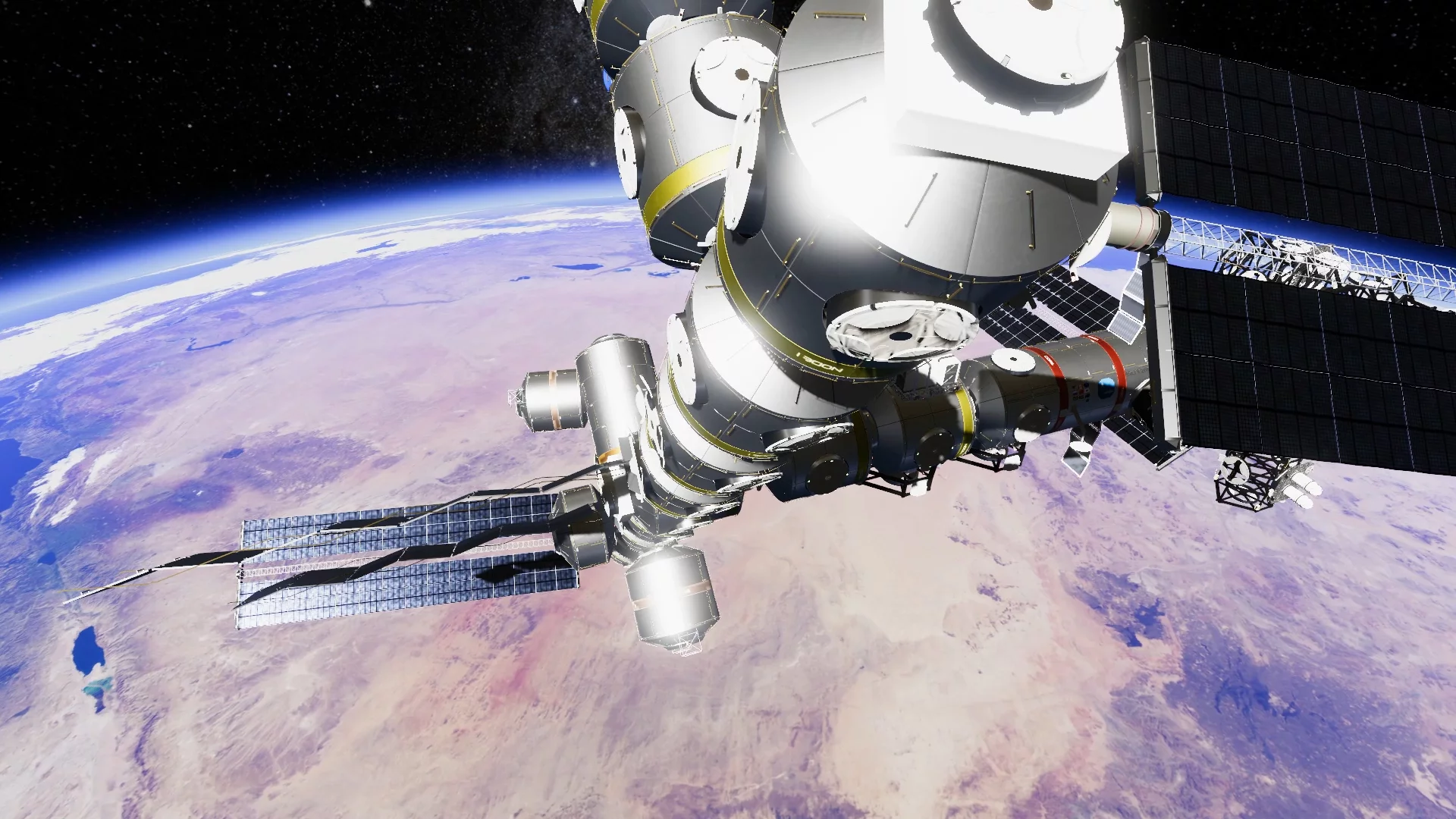 Изображение игры: Stable Orbit - Build your own space station