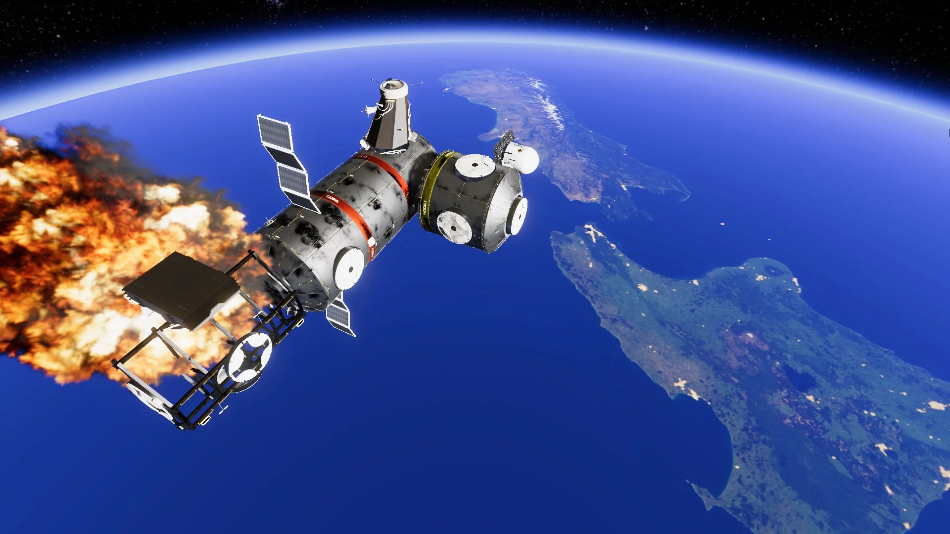 Изображение игры: Stable Orbit - Build your own space station