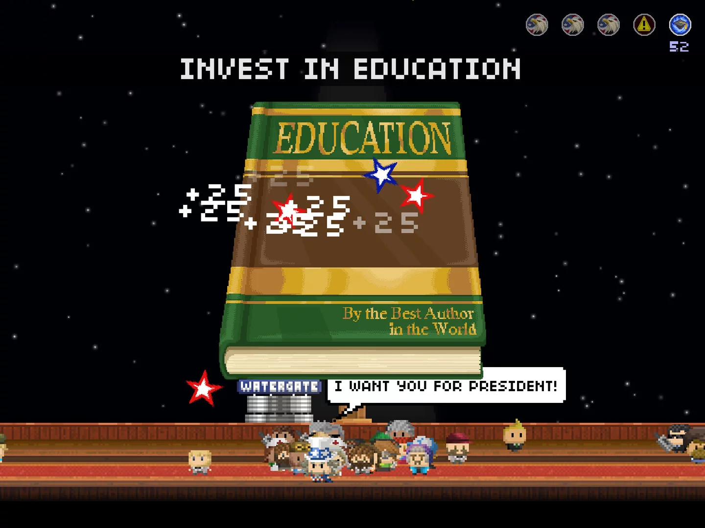 Изображение игры: Campaign Clicker