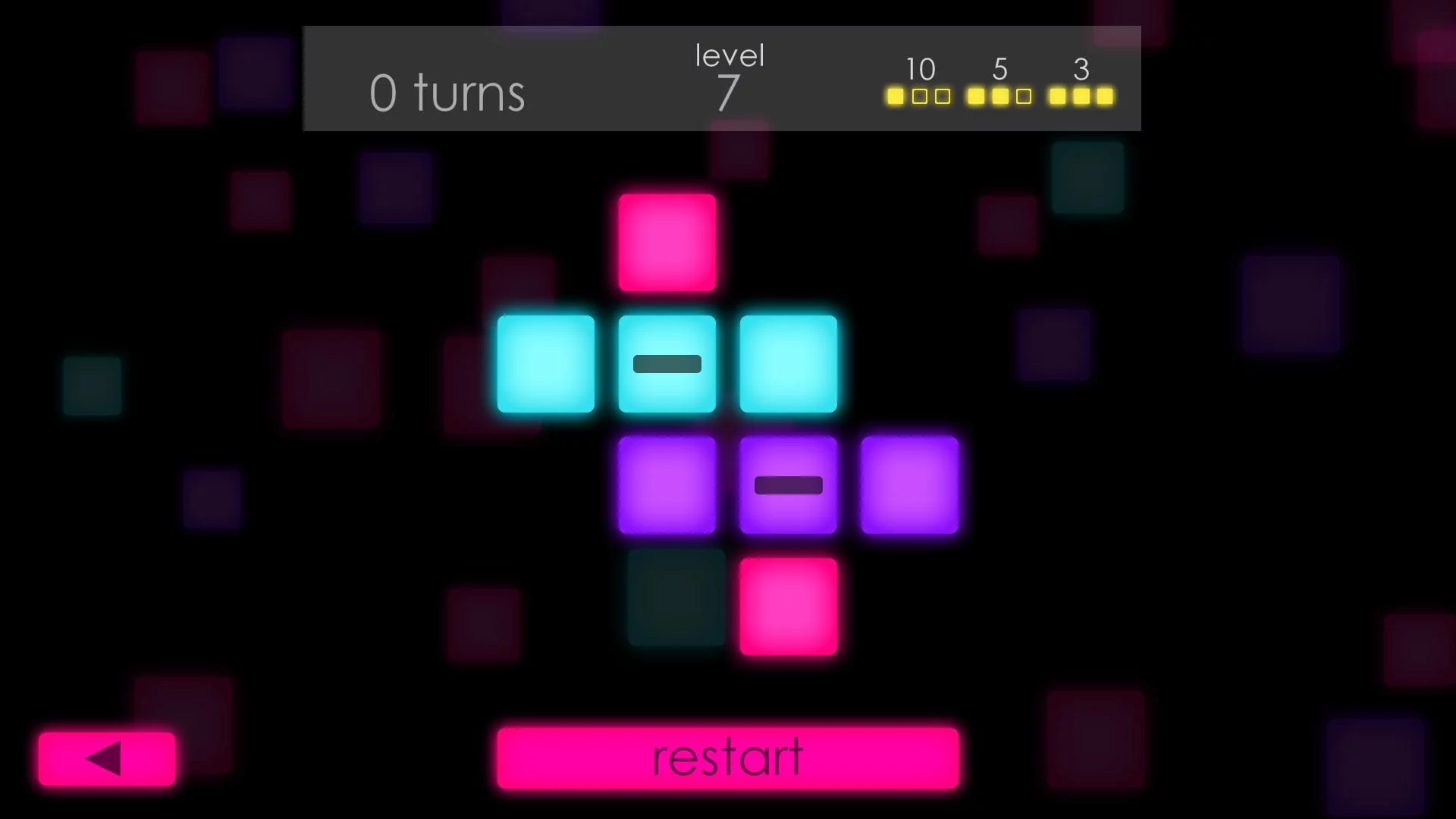 Изображение игры: Neon Warp