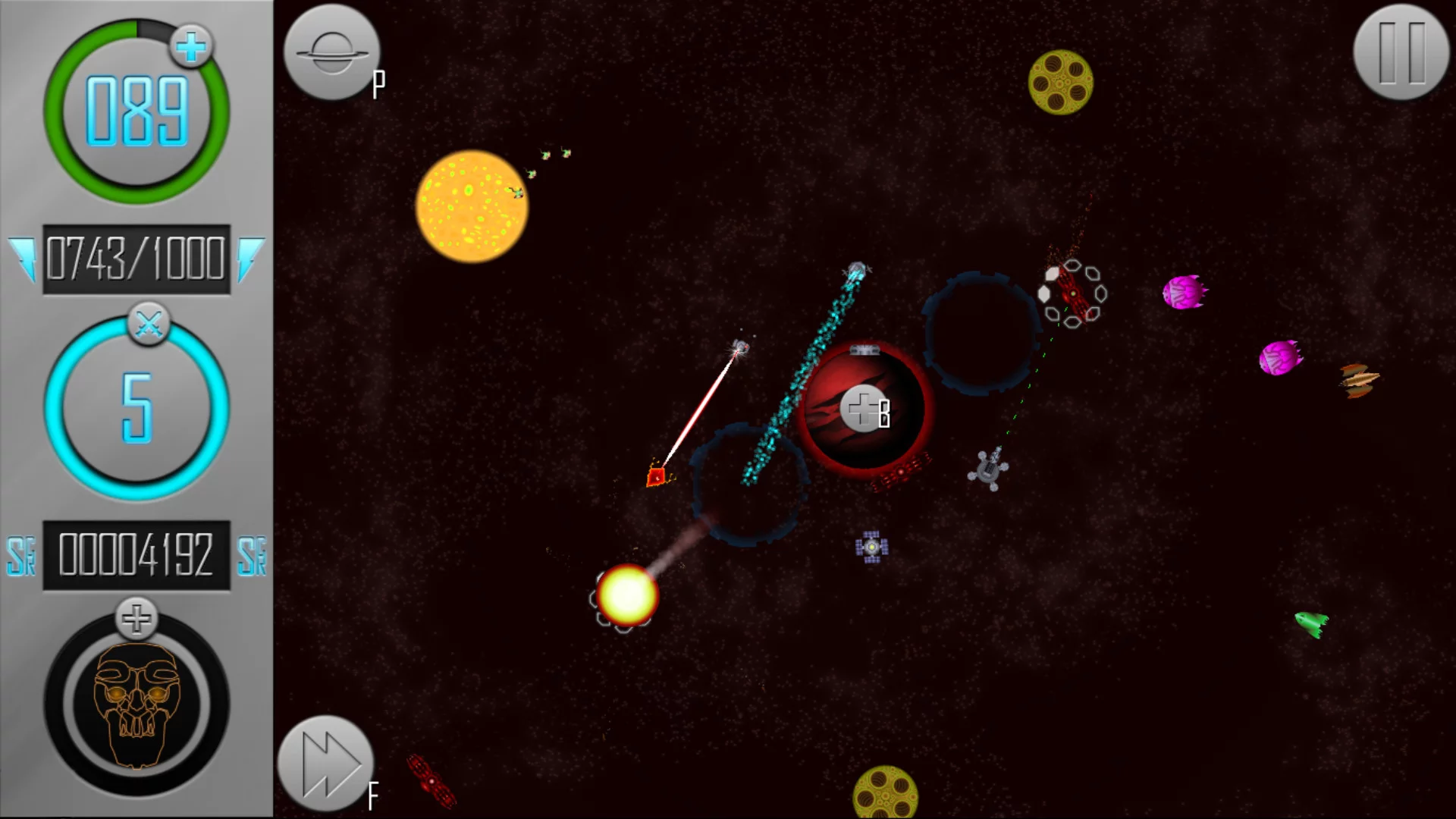 Изображение игры: Orbit: Satellite Defense