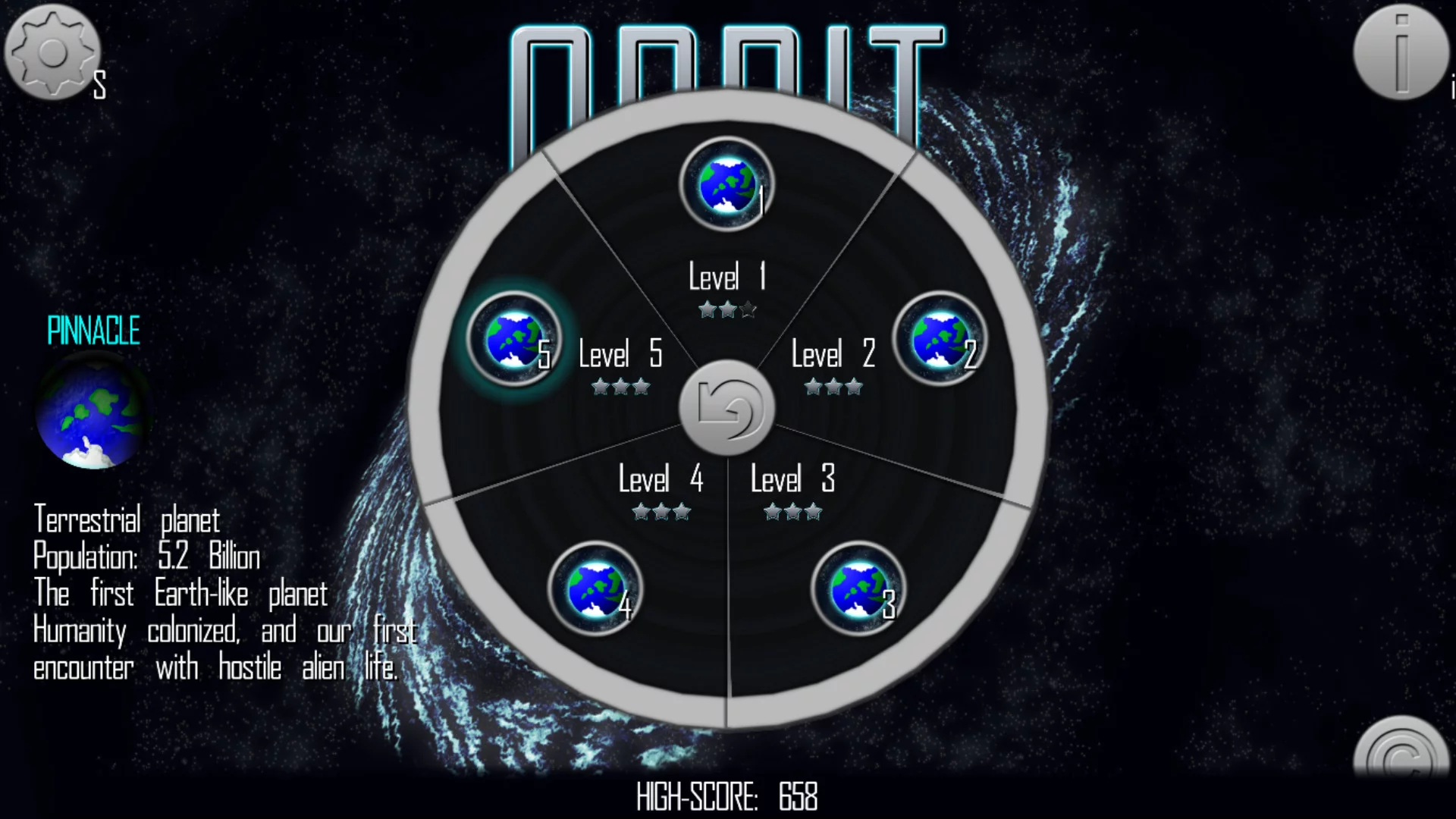 Изображение игры: Orbit: Satellite Defense