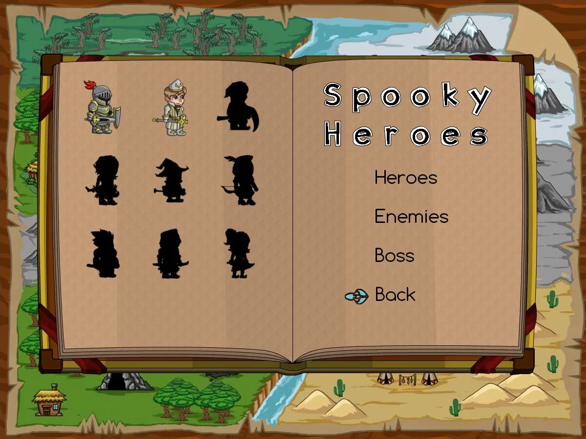 Изображение игры: Spooky Heroes