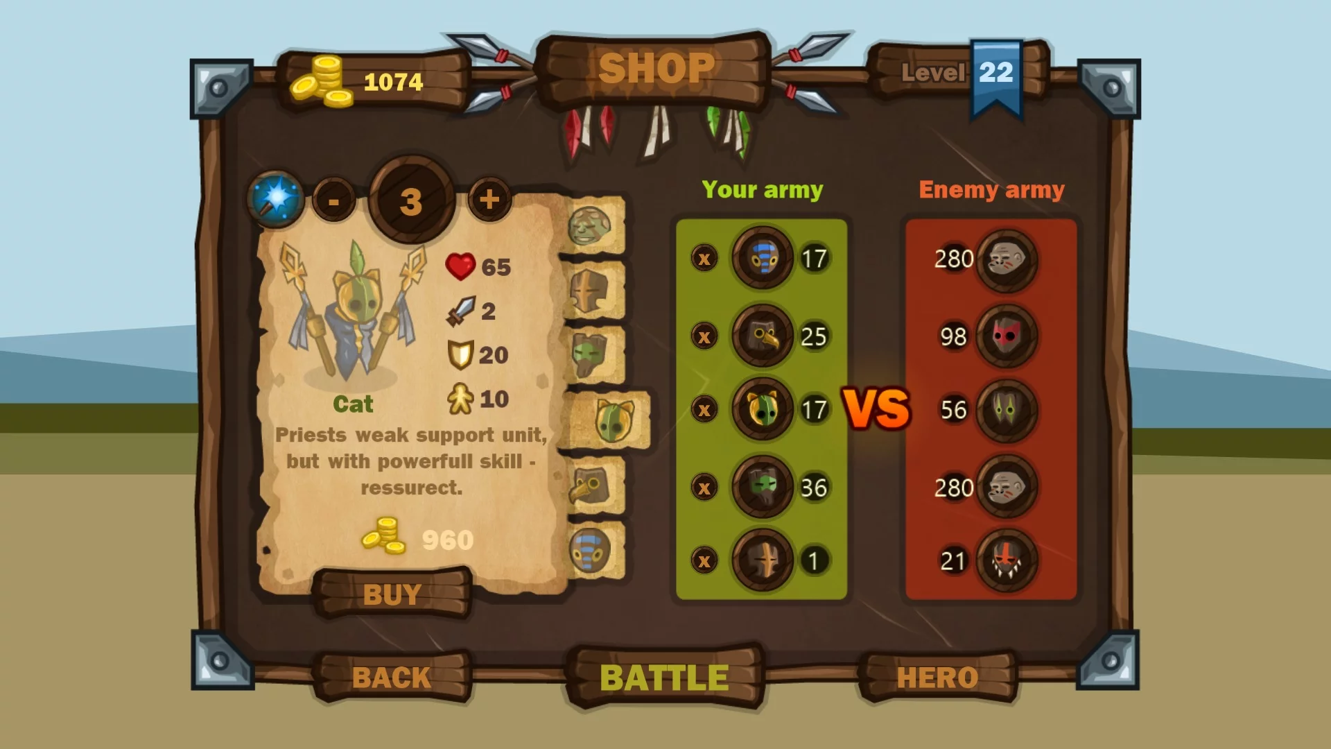 Изображение игры: Beasts Battle