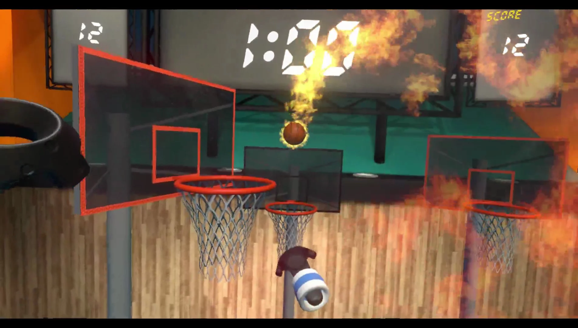 Изображение игры: Hoops VR