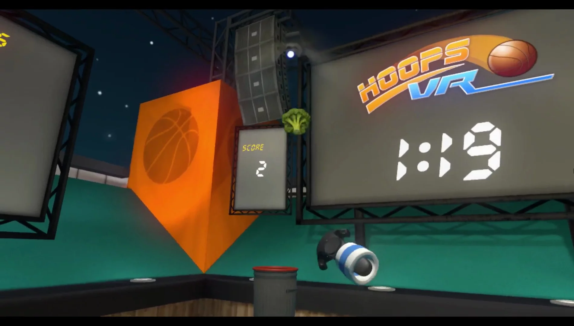 Изображение игры: Hoops VR