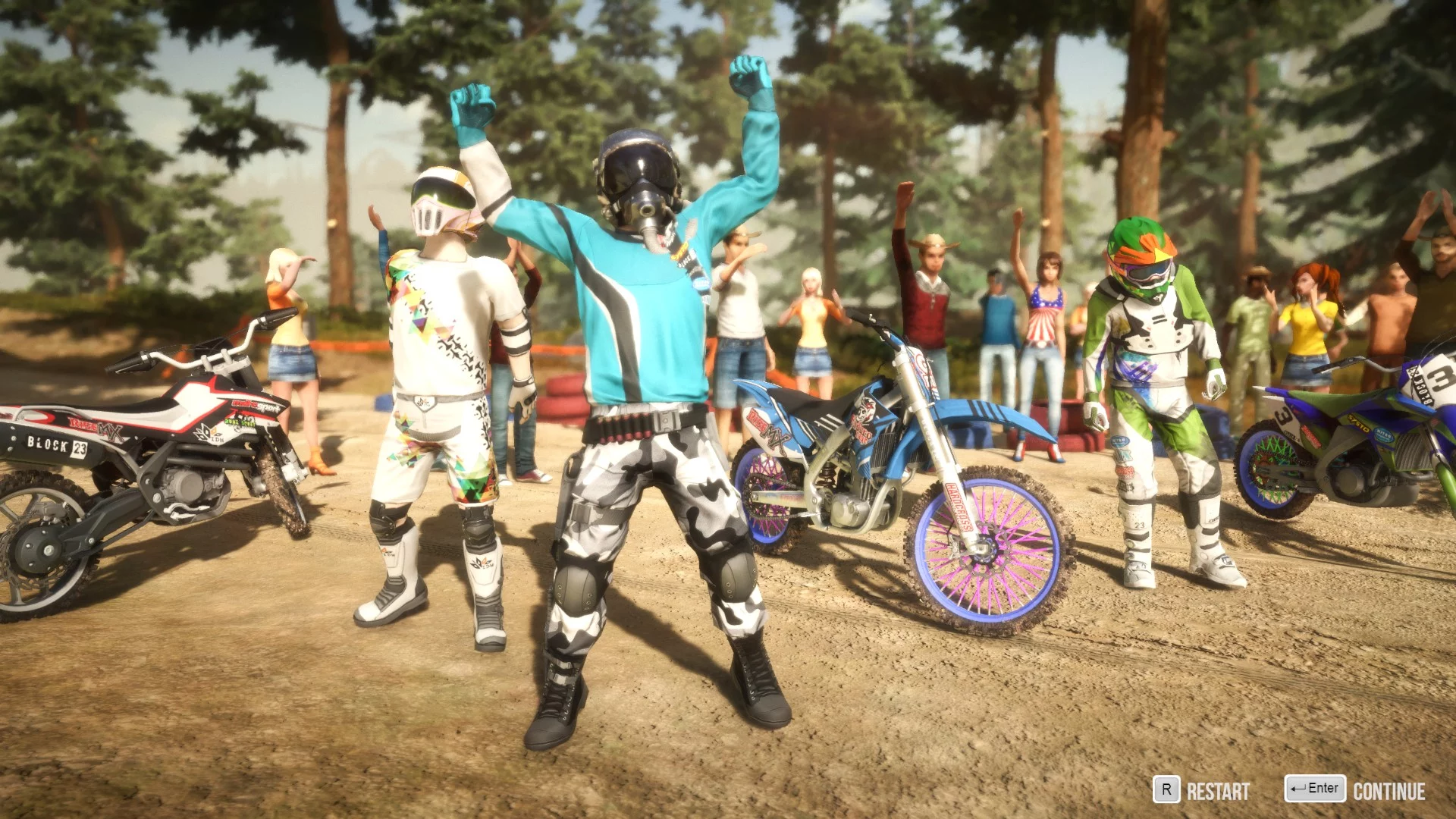 Изображение игры: MX Nitro: Unleashed