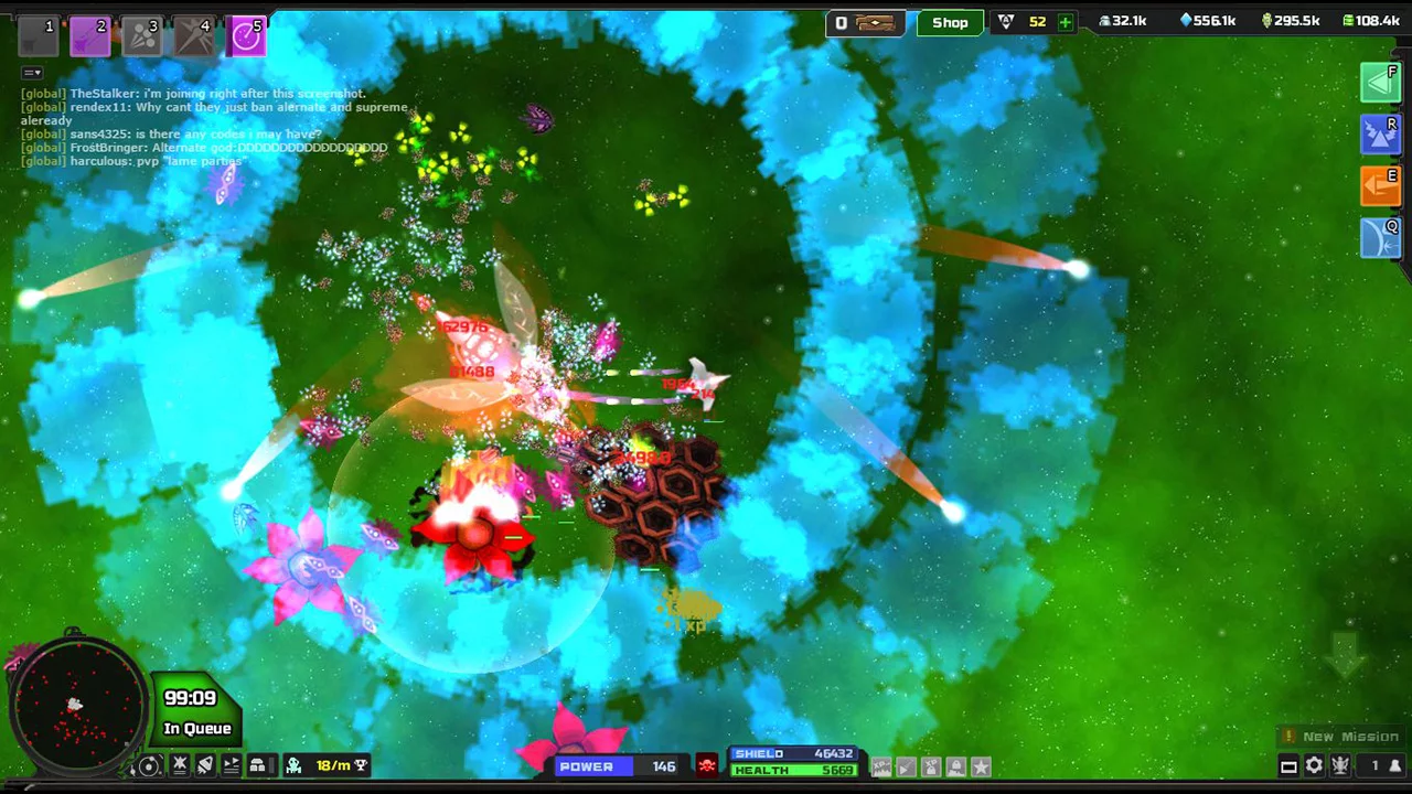Изображение игры: Astroflux