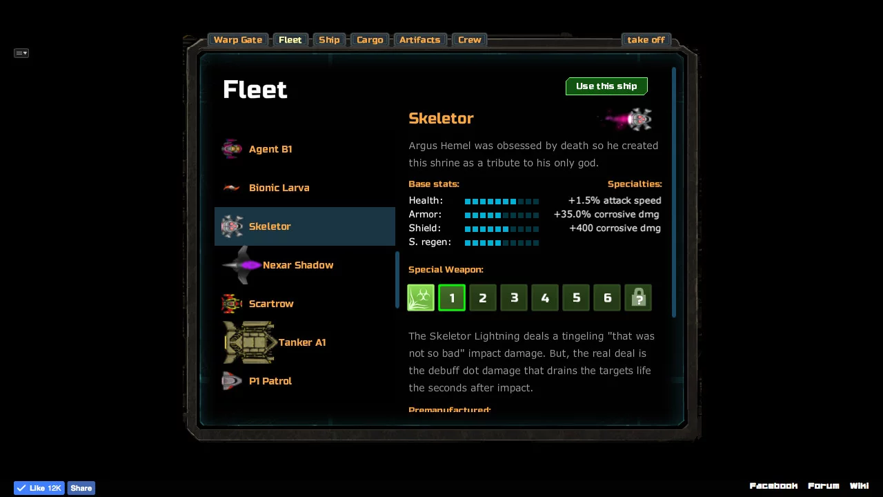Изображение игры: Astroflux