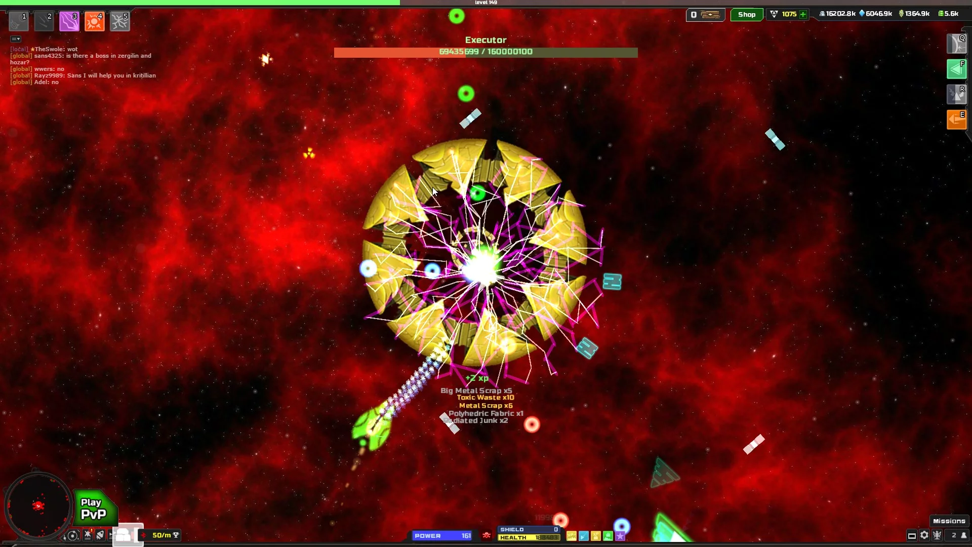 Изображение игры: Astroflux