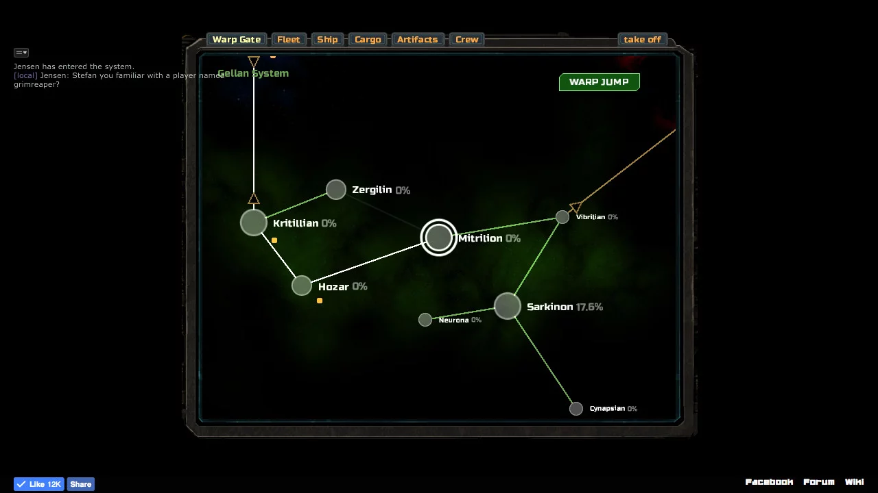 Изображение игры: Astroflux