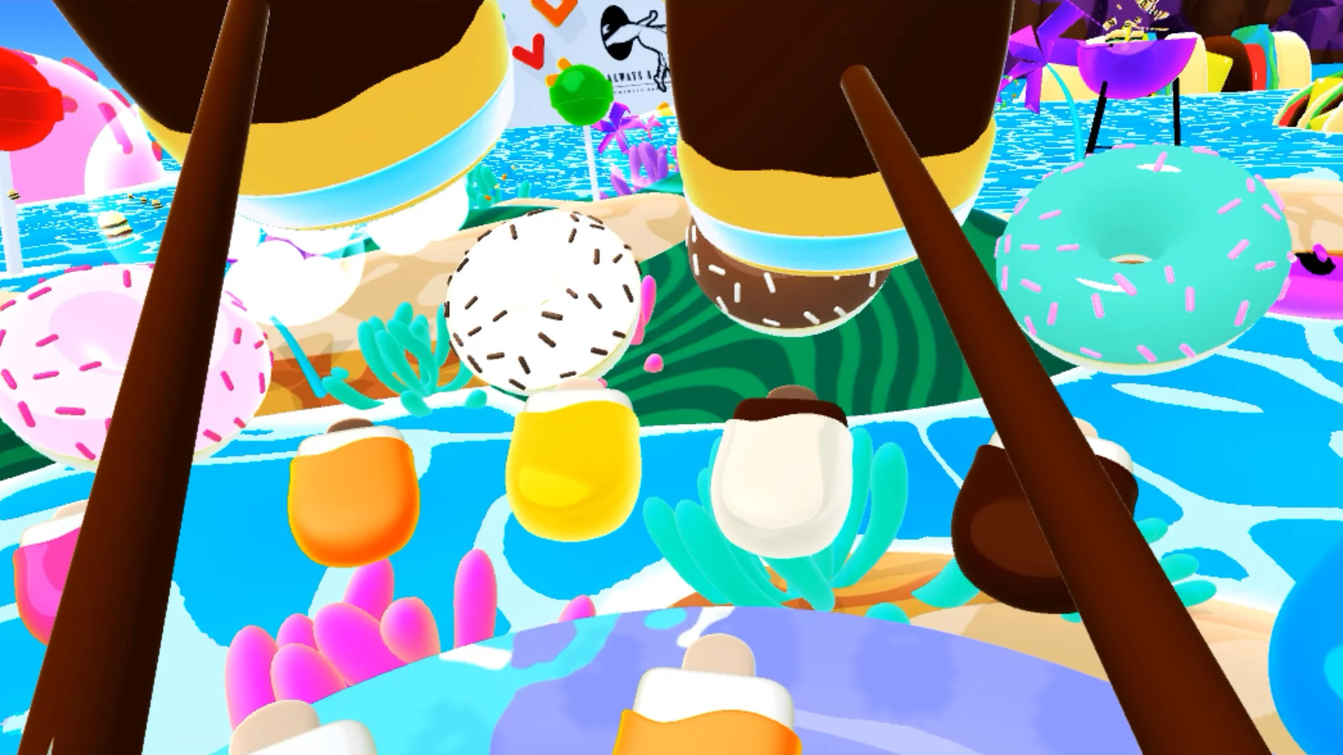 Изображение игры: Playthings: VR Music Vacation