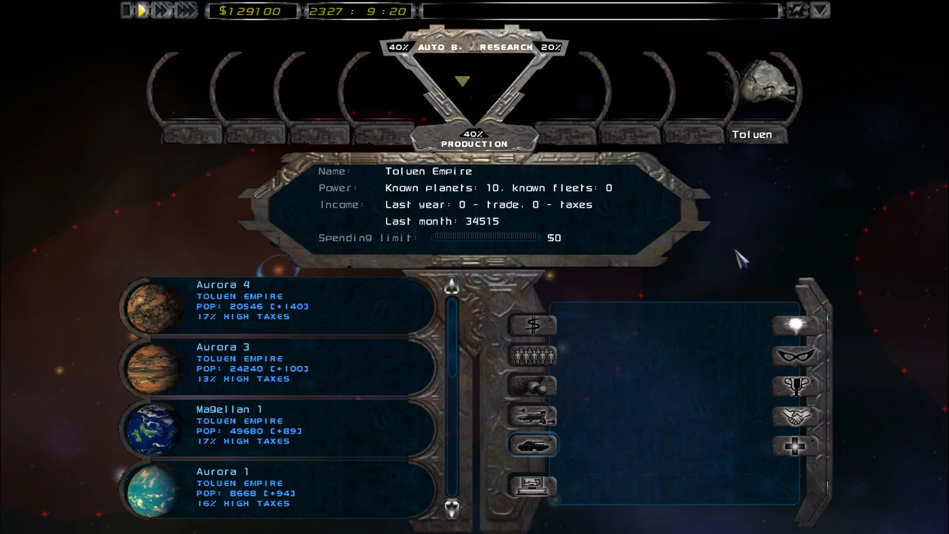 Изображение игры: Imperium Galactica II