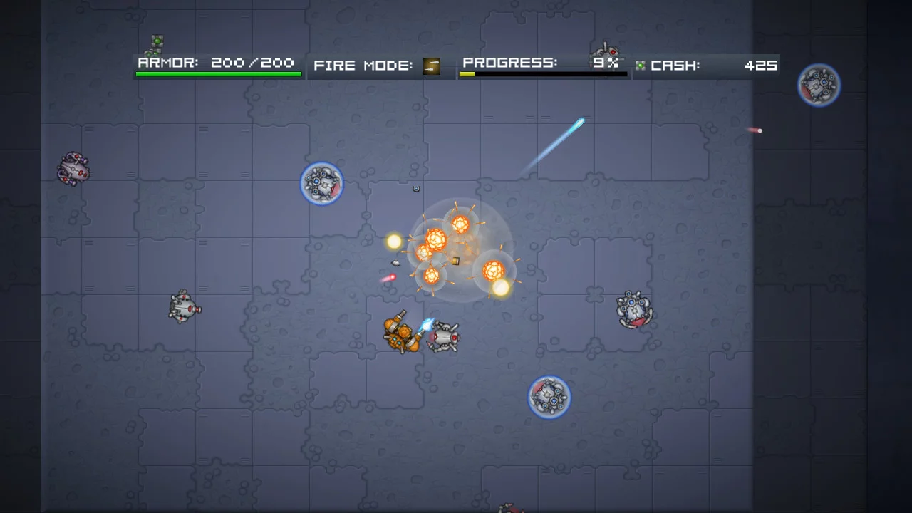 Изображение игры: Robot Legions Reborn