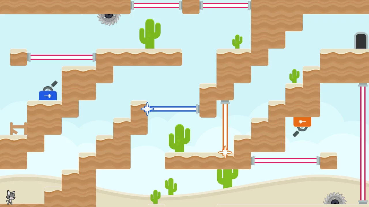 Изображение игры: Gravity Cat