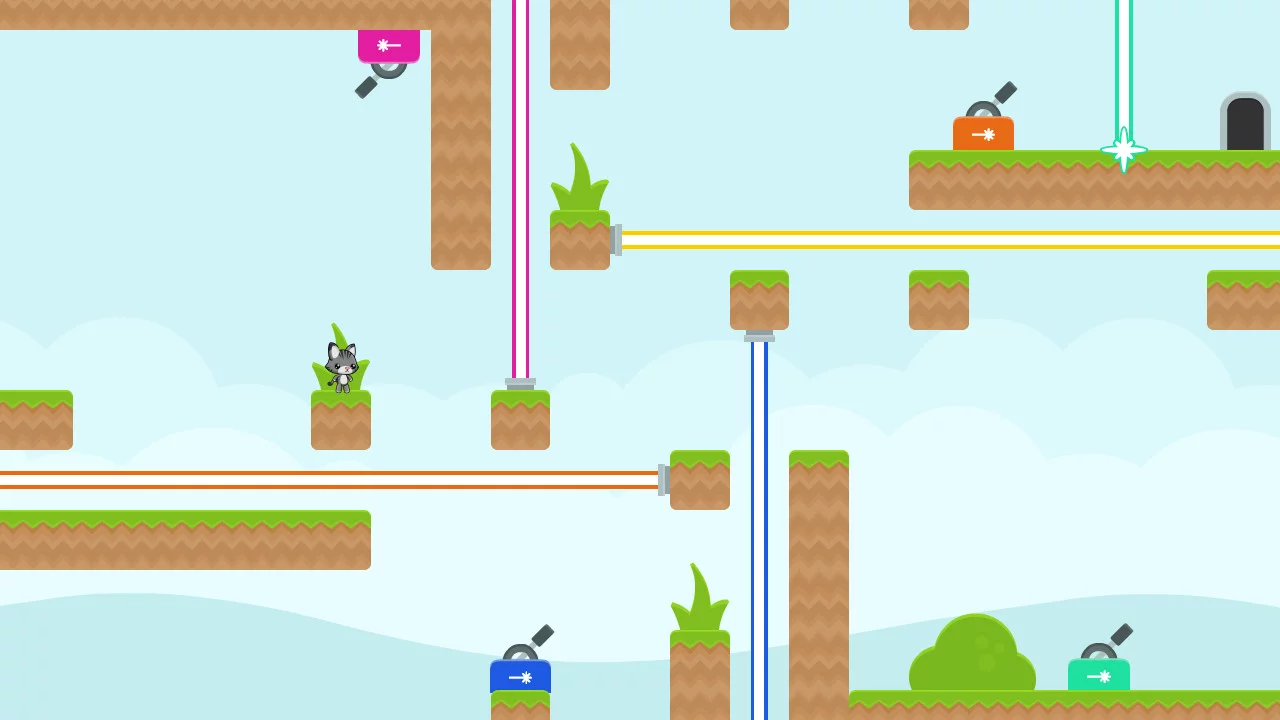 Изображение игры: Gravity Cat
