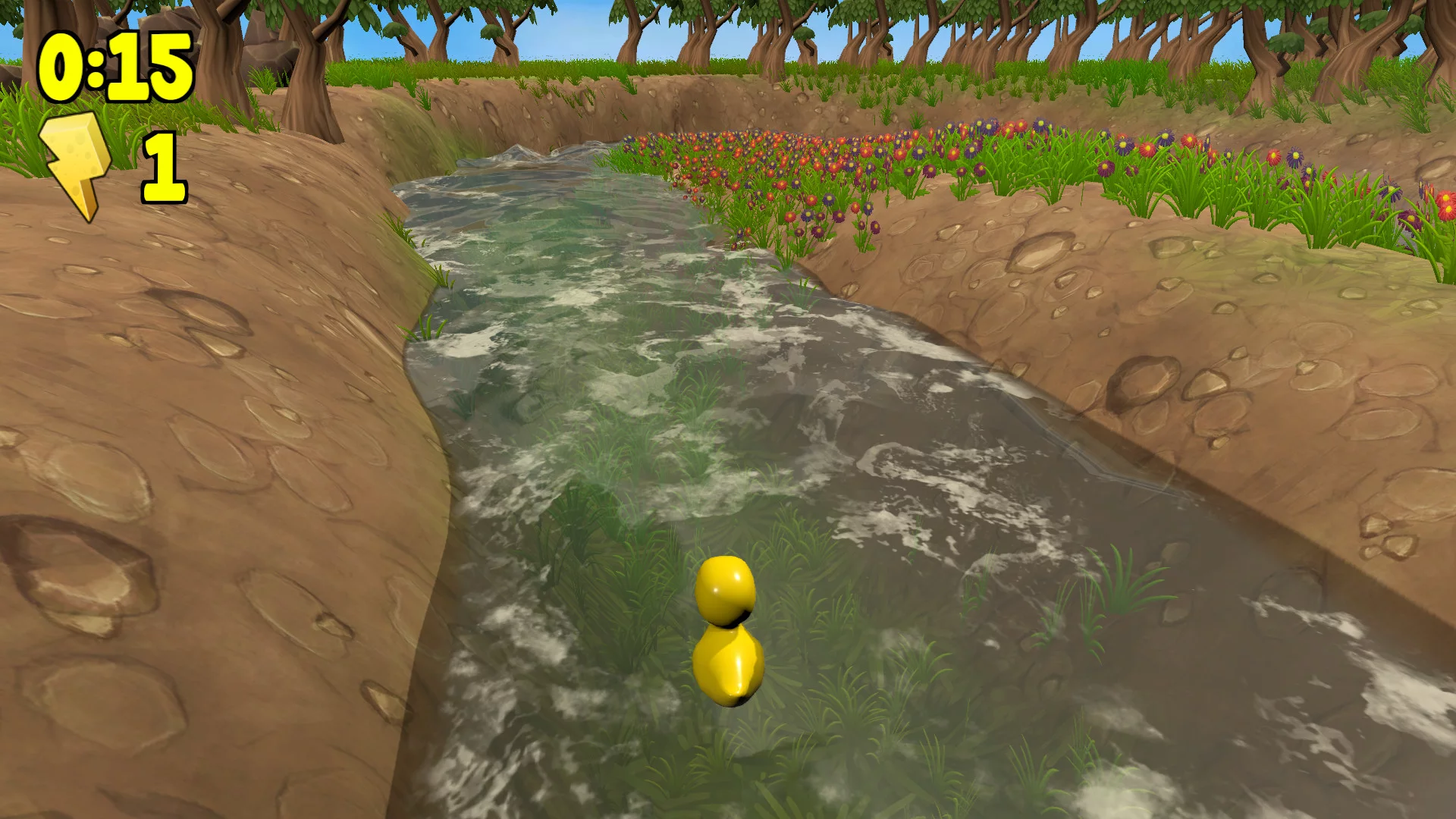 Изображение игры: Duckie Dash