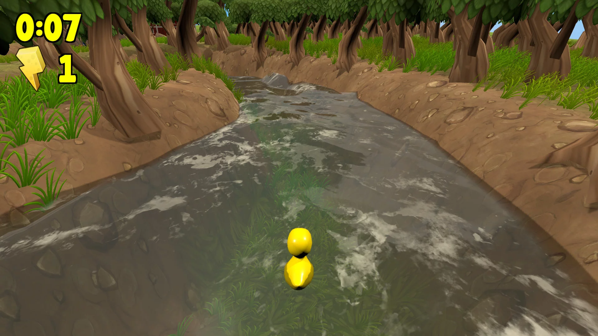 Изображение игры: Duckie Dash