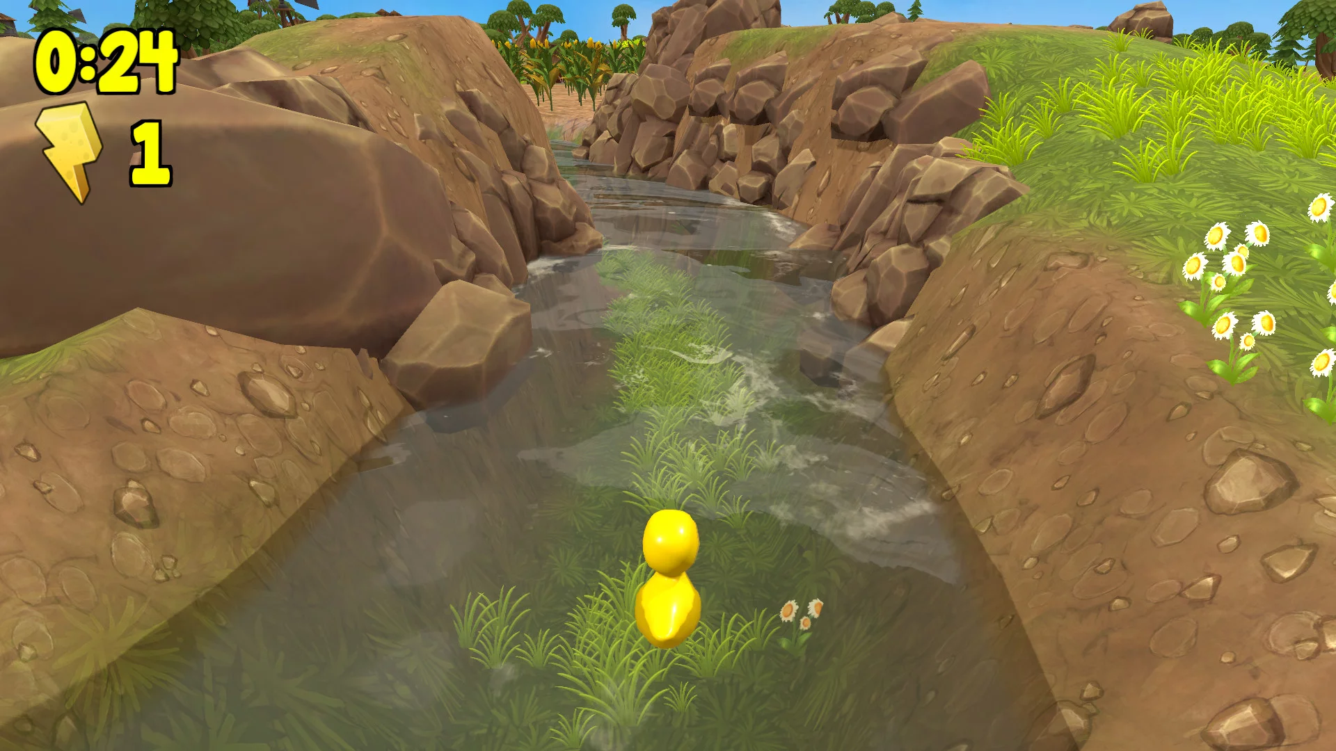 Изображение игры: Duckie Dash