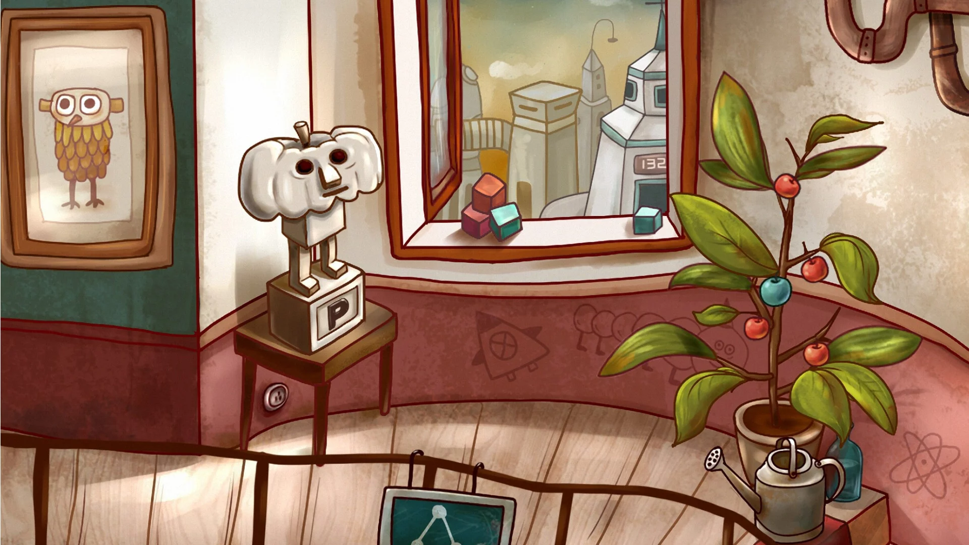 Изображение игры: Mr. Pumpkin Adventure