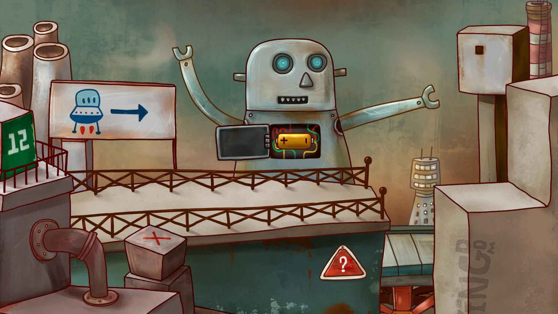 Изображение игры: Mr. Pumpkin Adventure