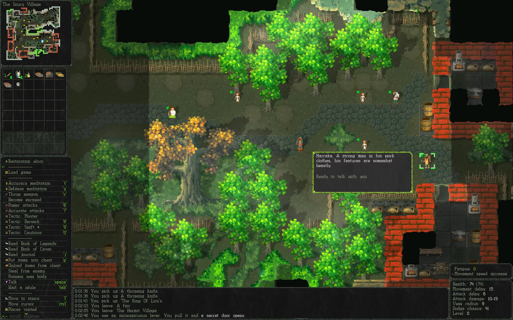 Изображение игры: Vanilla Bagel: The Roguelike