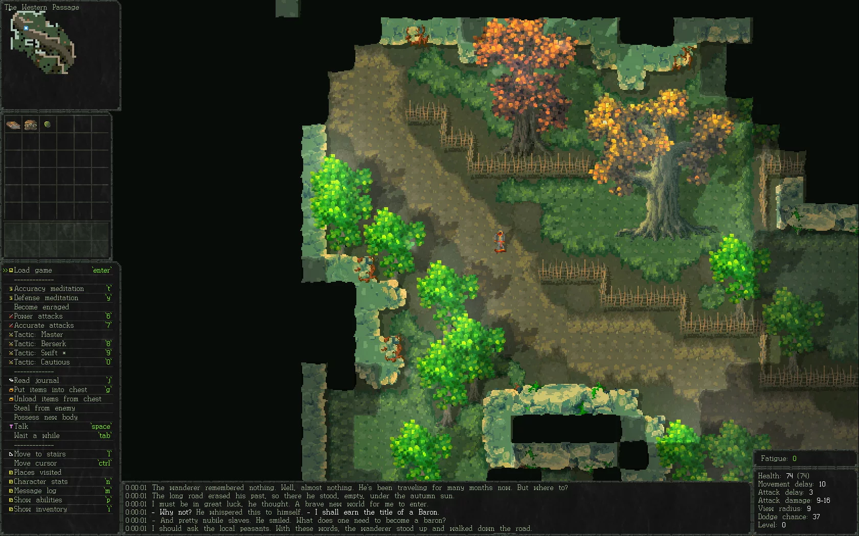 Изображение игры: Vanilla Bagel: The Roguelike