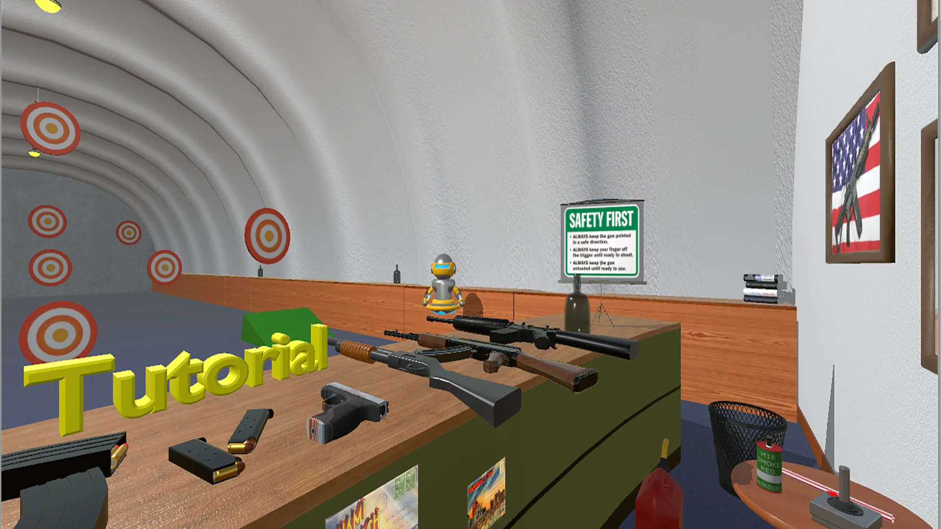 Изображение игры: Gun Range VR