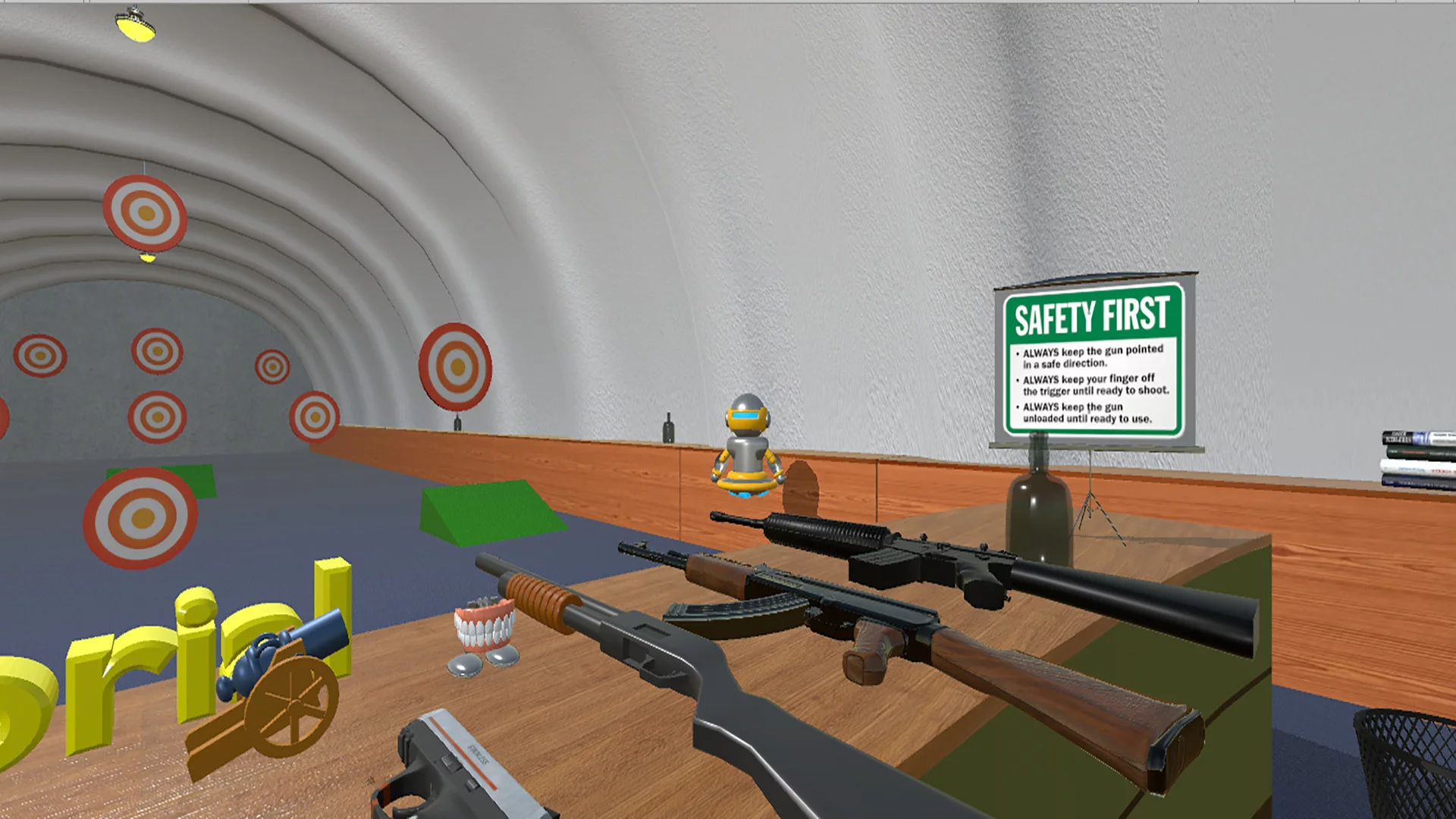 Изображение игры: Gun Range VR