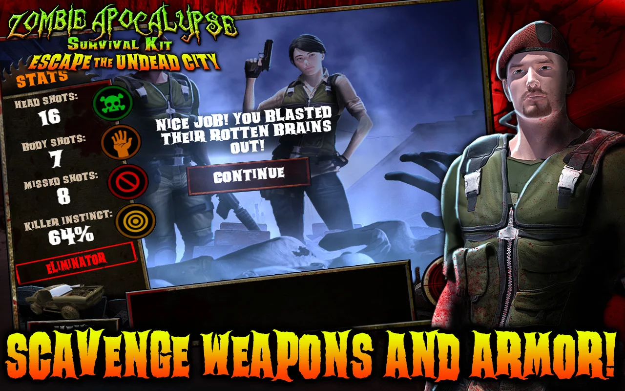 Изображение игры: Zombie Apocalypse: Escape The Undead City