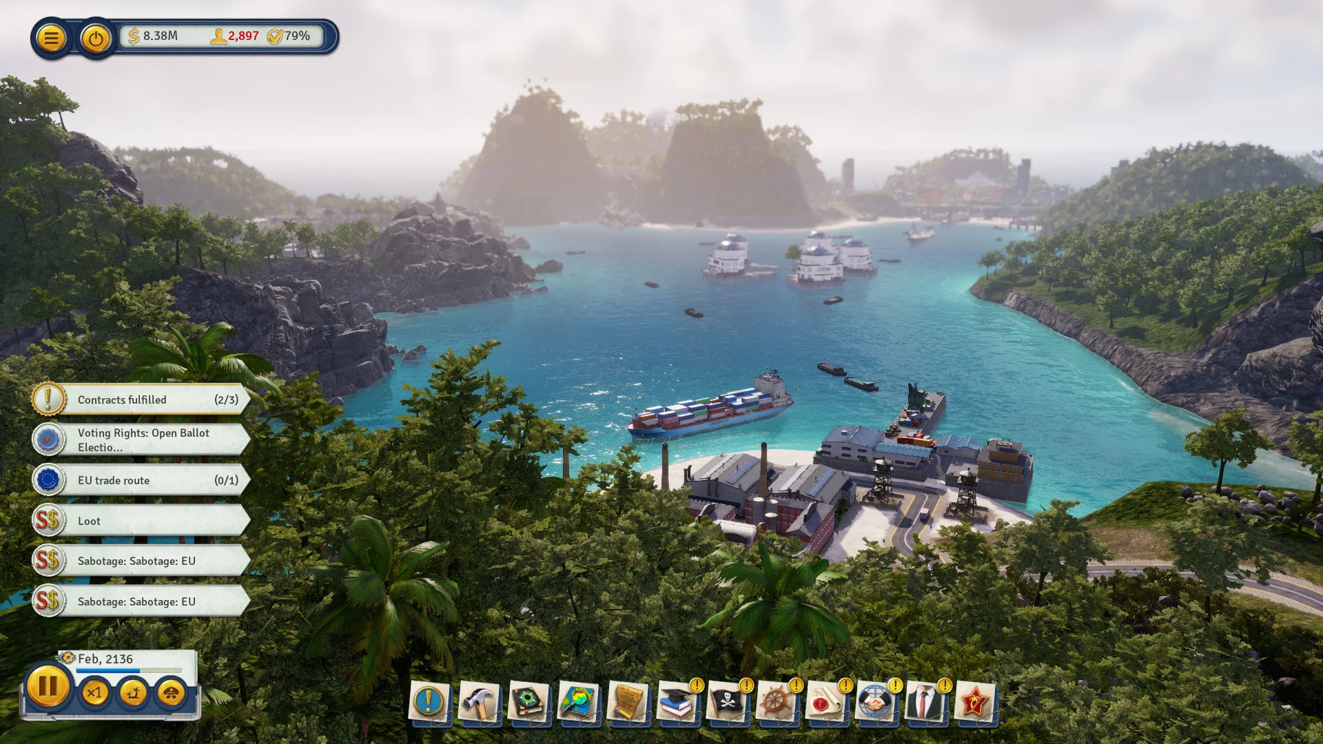 Изображение игры: Tropico 6